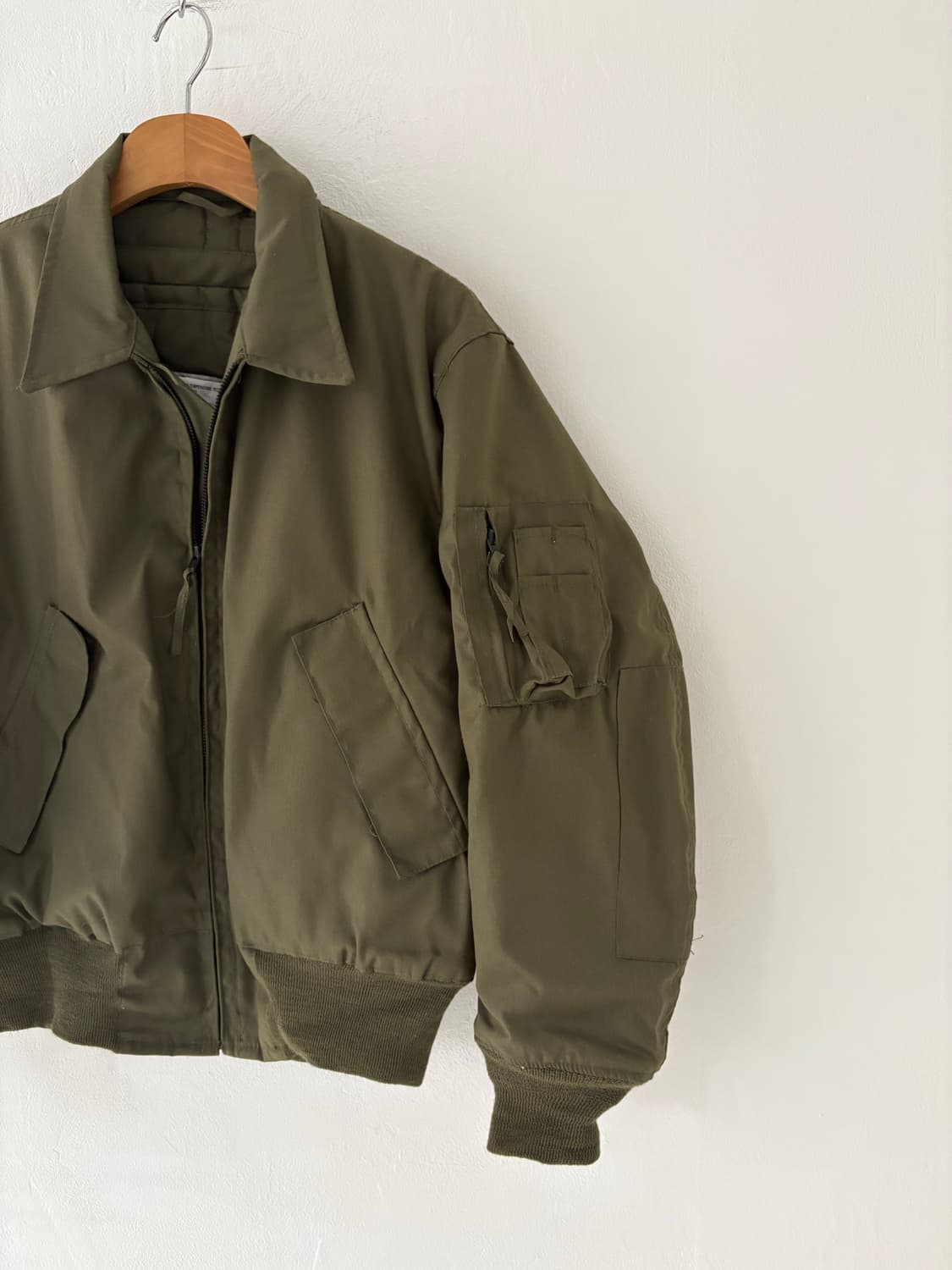 90's U.S Army cvc Tanker Jacket.  상품이미지2