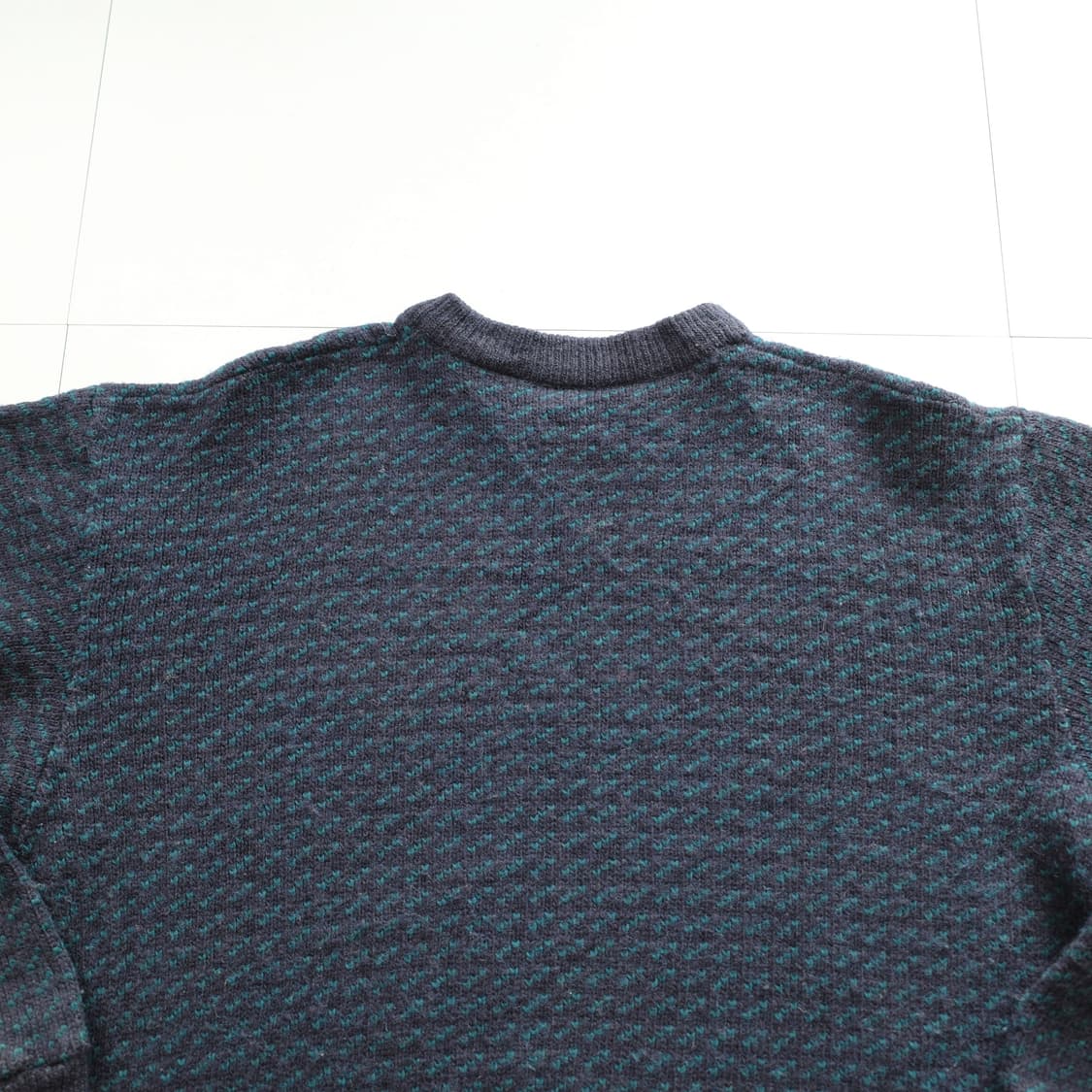 90s 버드아이 울 피셔맨 니트 (엘엘빈) 상품이미지7