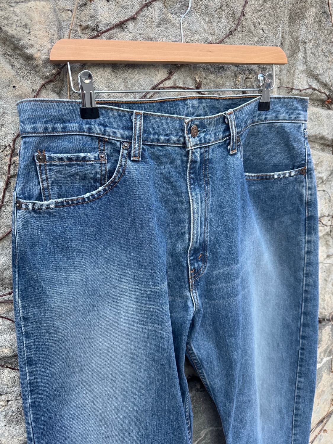 90s 리바이스 빈티지 515 데님 팬츠 36/34 상품이미지5