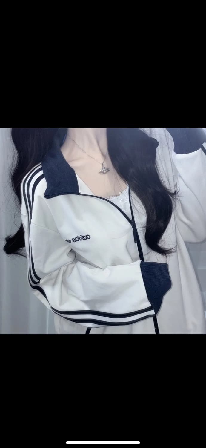 아디다스 대대장급 화이트 네이비 스펠아웃 져지 XL 상품이미지1