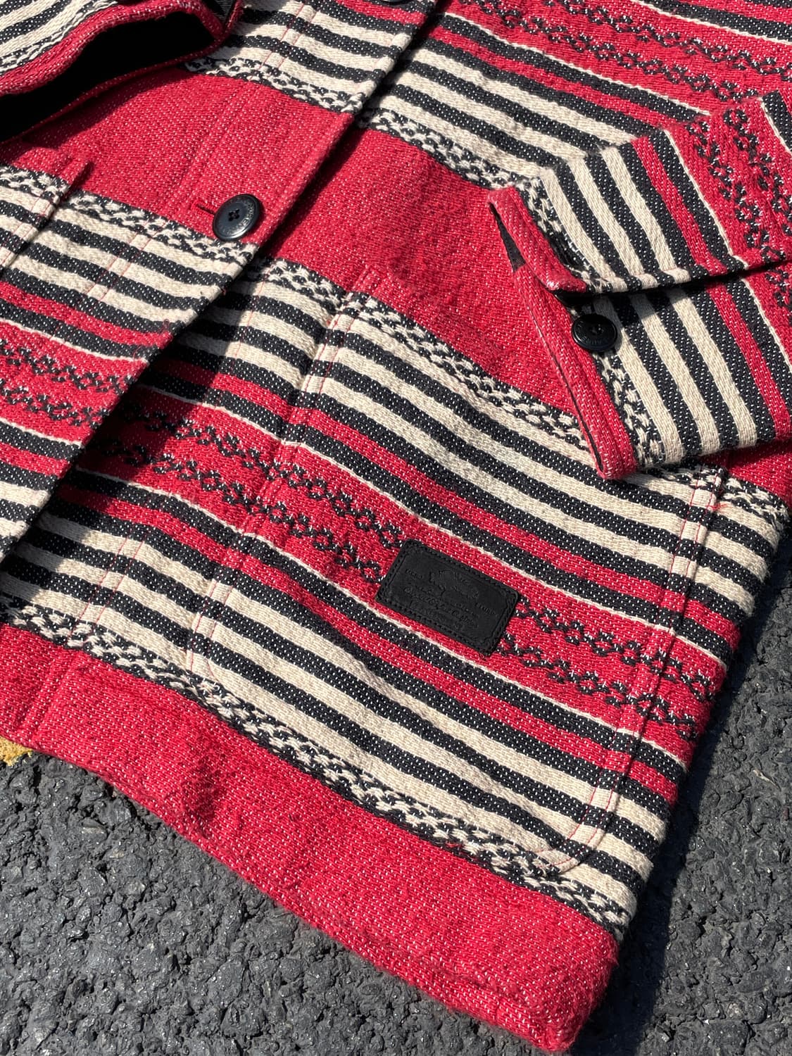 90's 랄프로렌 사파리 인디언 블랭킷 자켓 상품이미지4