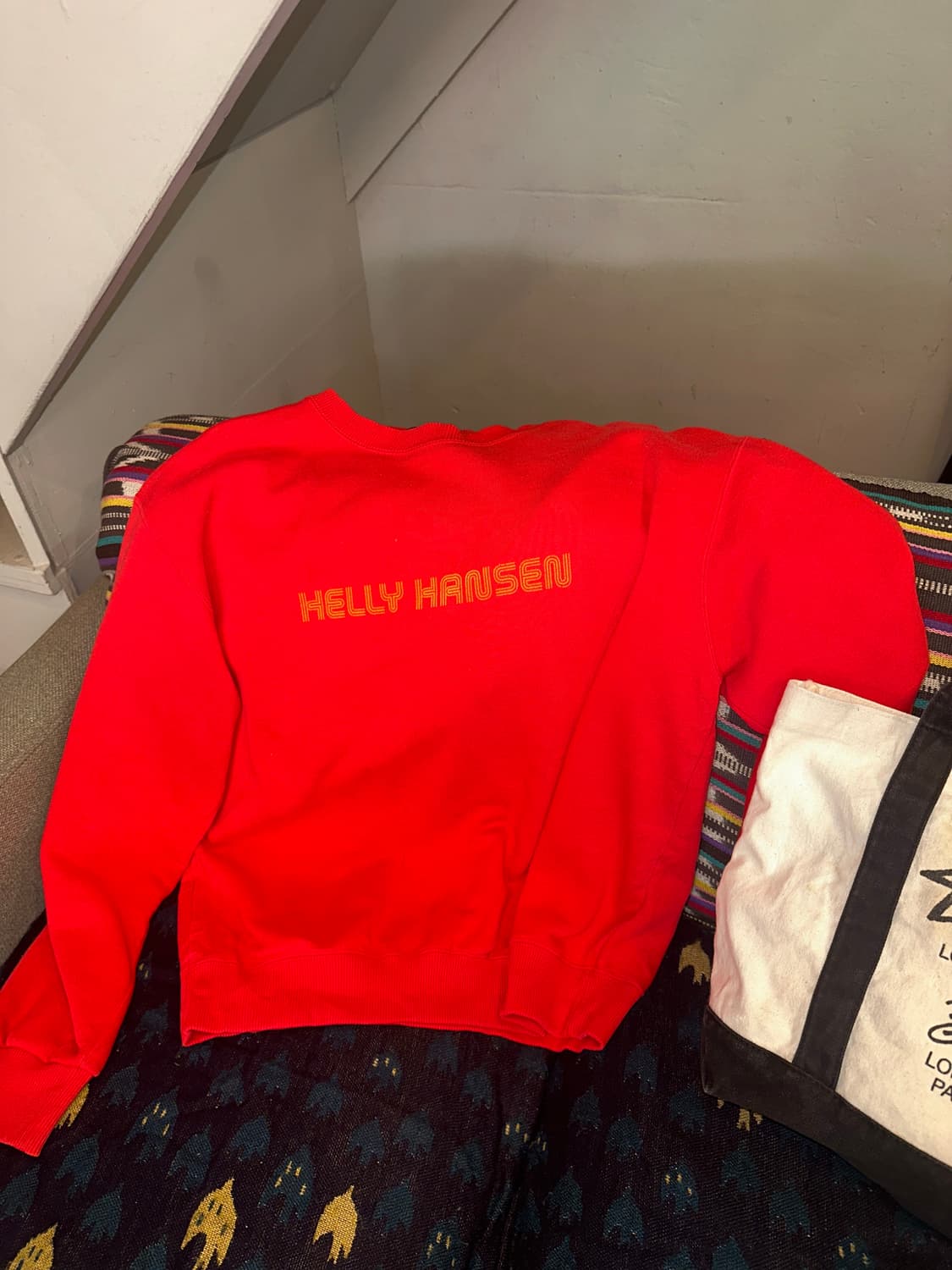 Helly Hansen logo detail red sweatshirt  상품이미지4