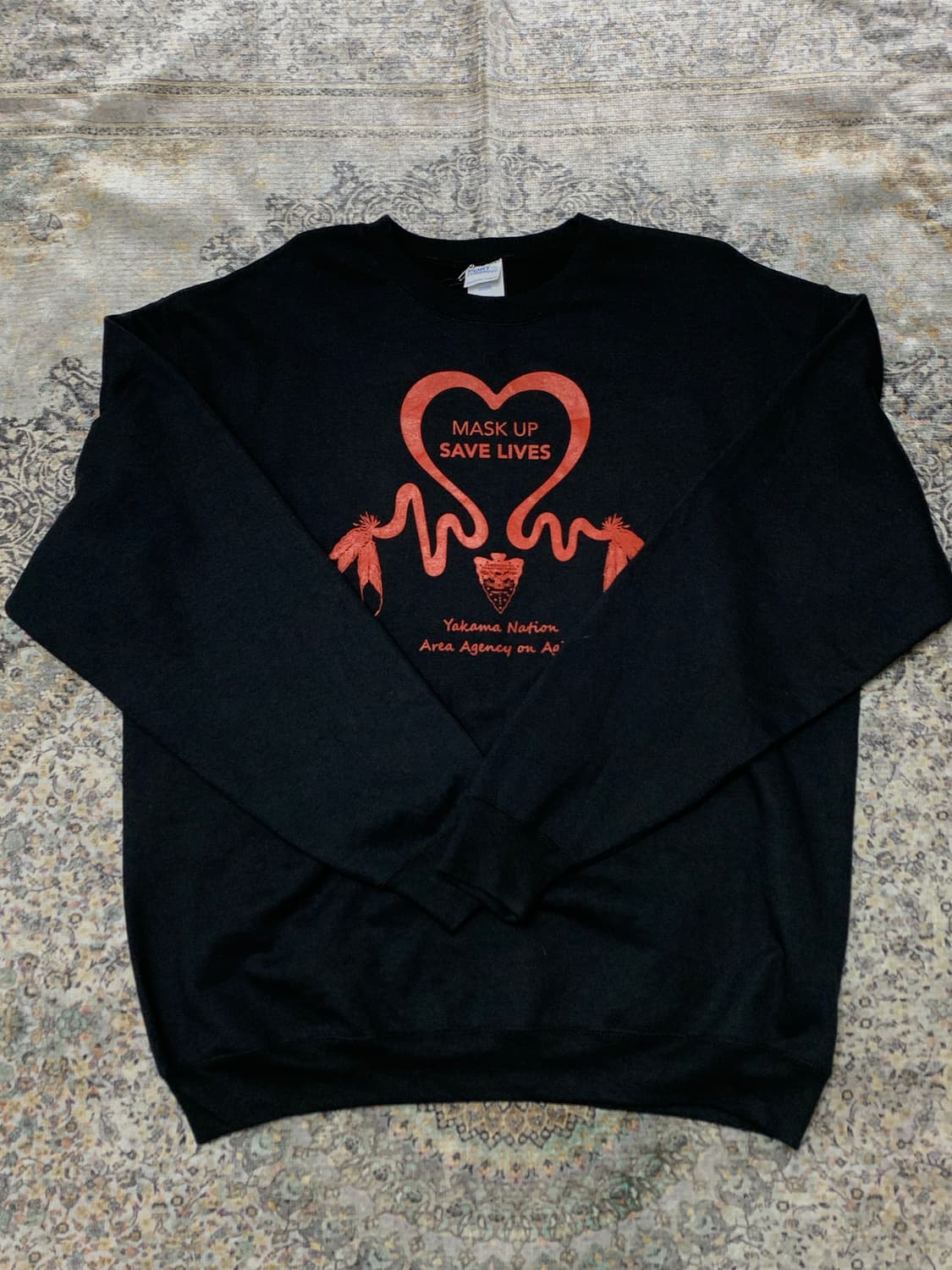 save lives 아메리칸 빈티지 스웻셔츠  상품이미지1