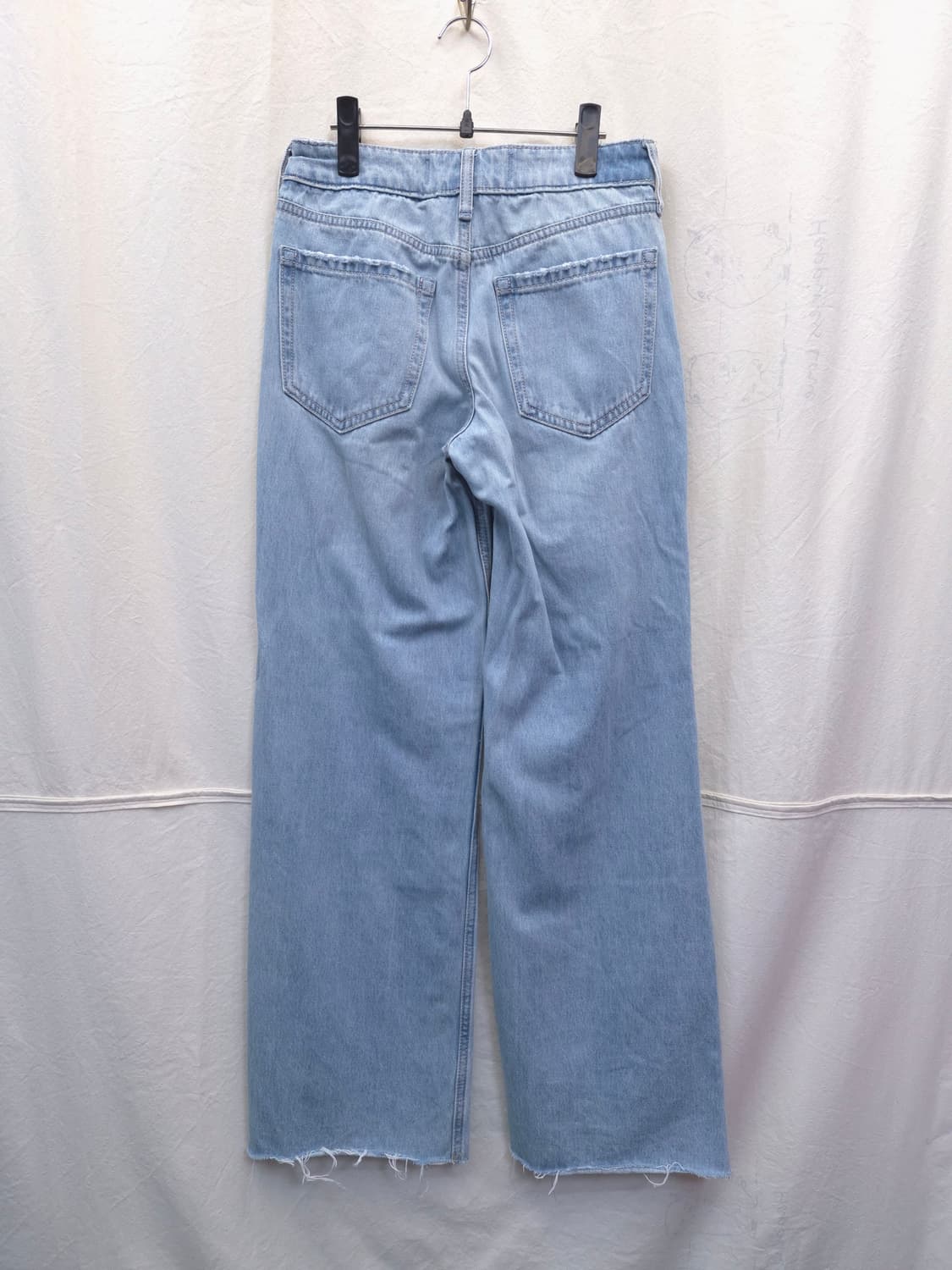 홀리스터 연청 와이드 데님 팬츠 상품이미지3