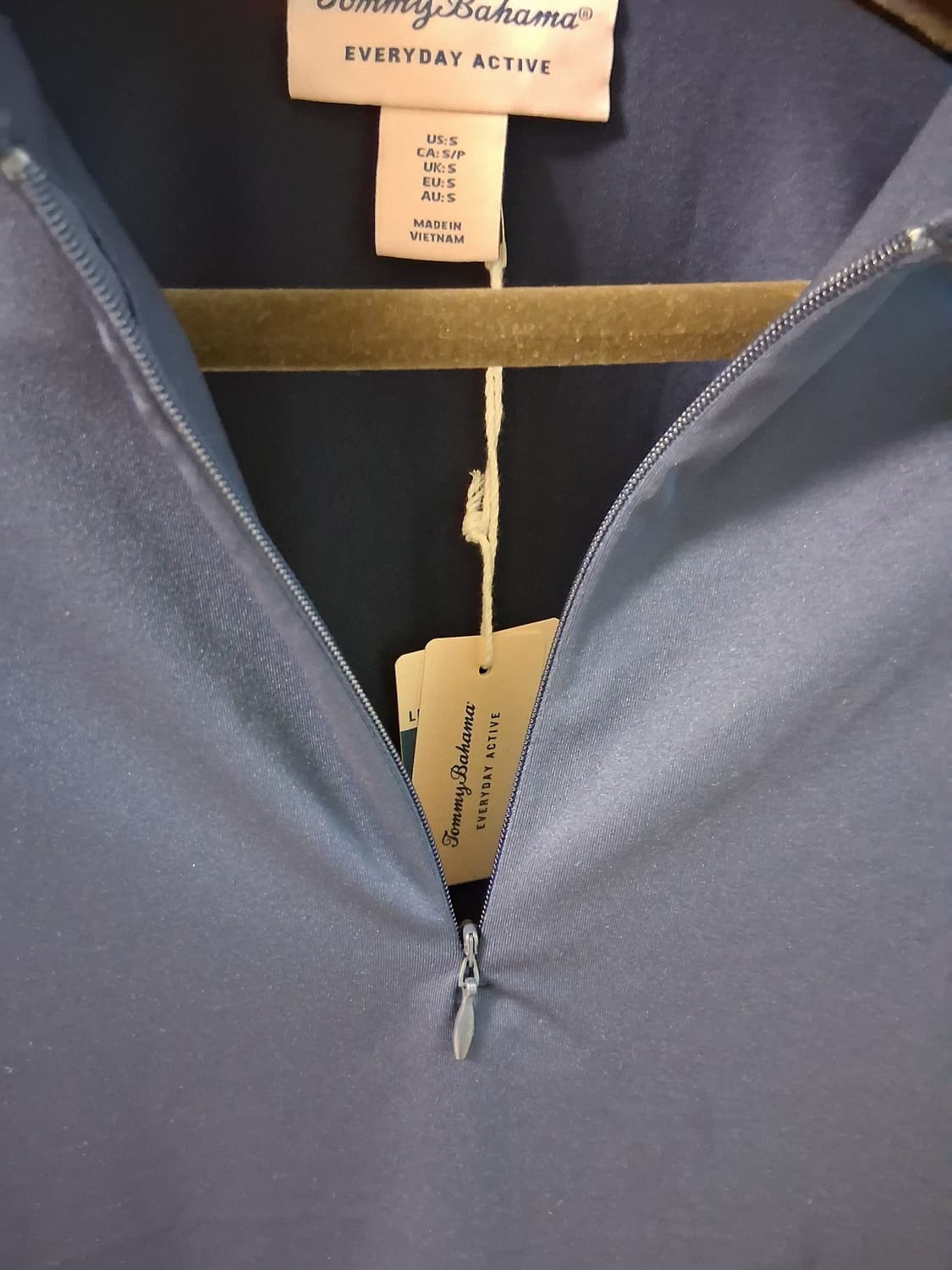 Tommy Bahama 집업 민소매 티셔츠 (S) 새상품 상품이미지3