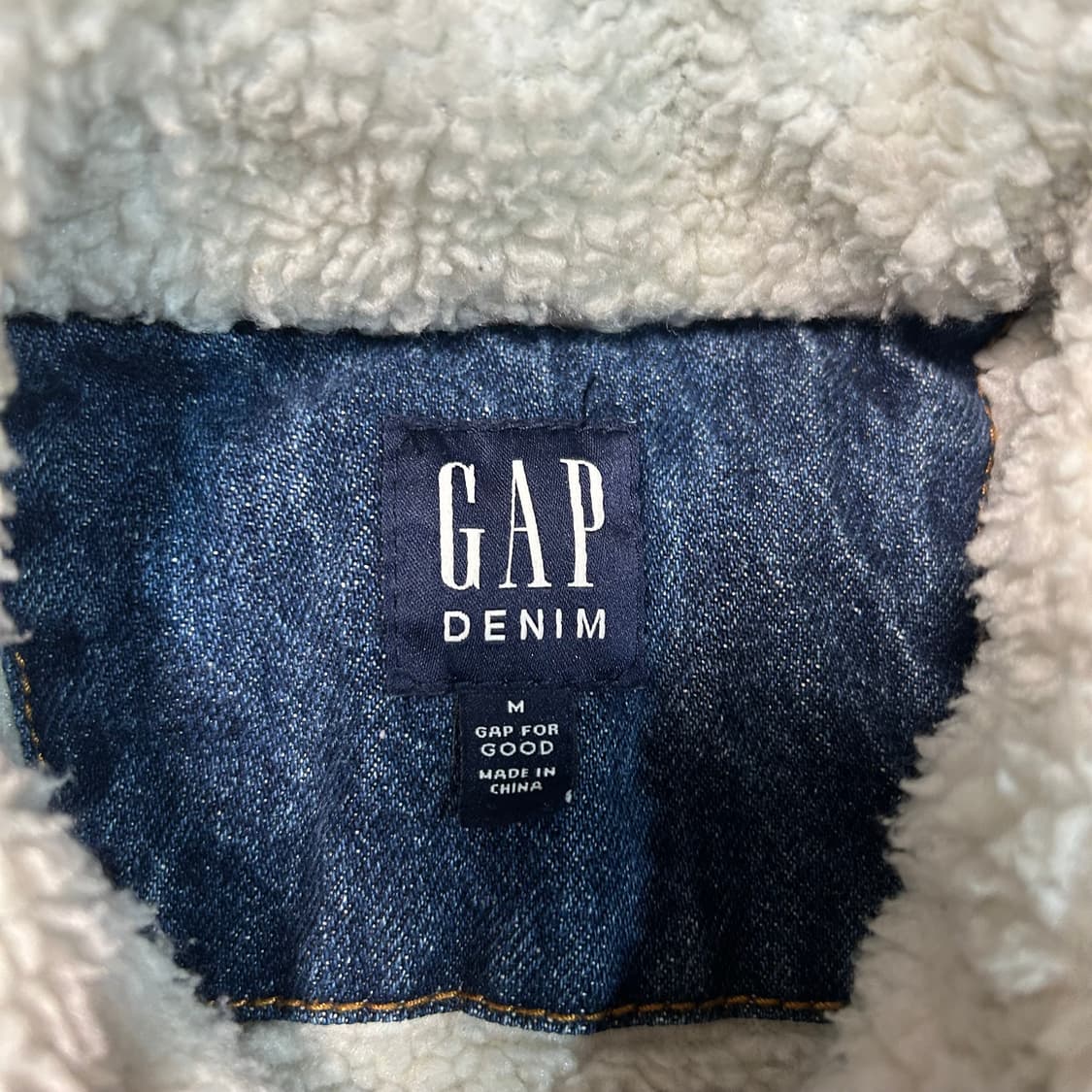 [L] GAP 쉐르파 데님 자켓 상품이미지5