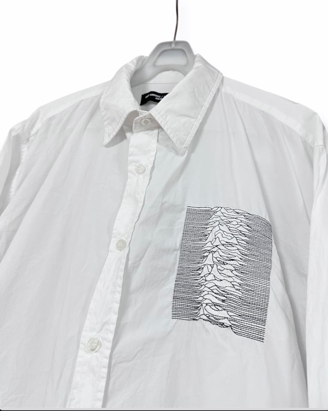 RAF SIMONS 라프시몬스 흰색 셔츠 상품이미지2