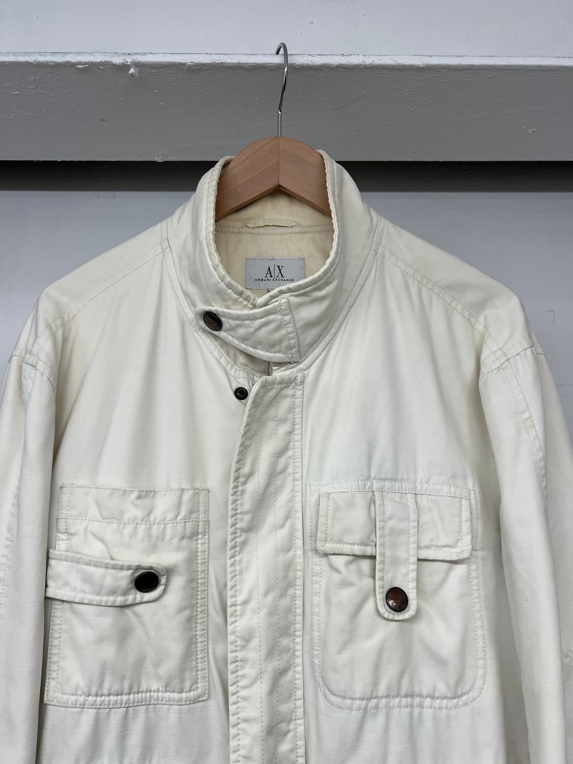 알마니 코튼 봄버 자켓 상품이미지3