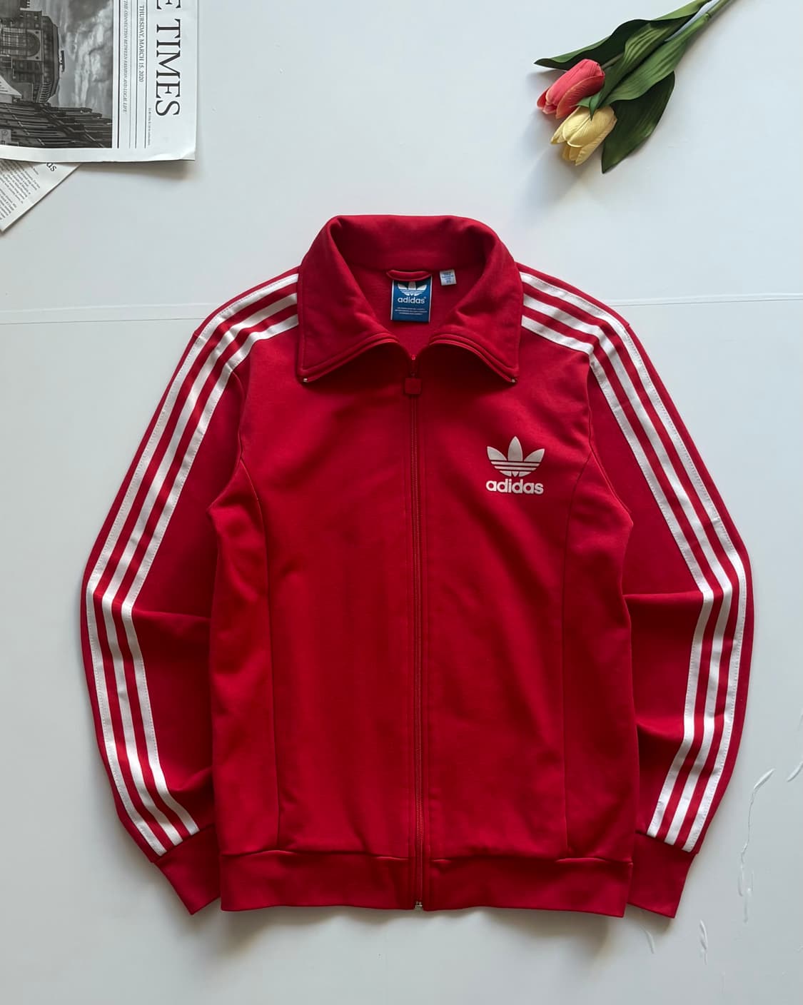 아디다스 유로파 레드 트랙 져지  상품이미지2