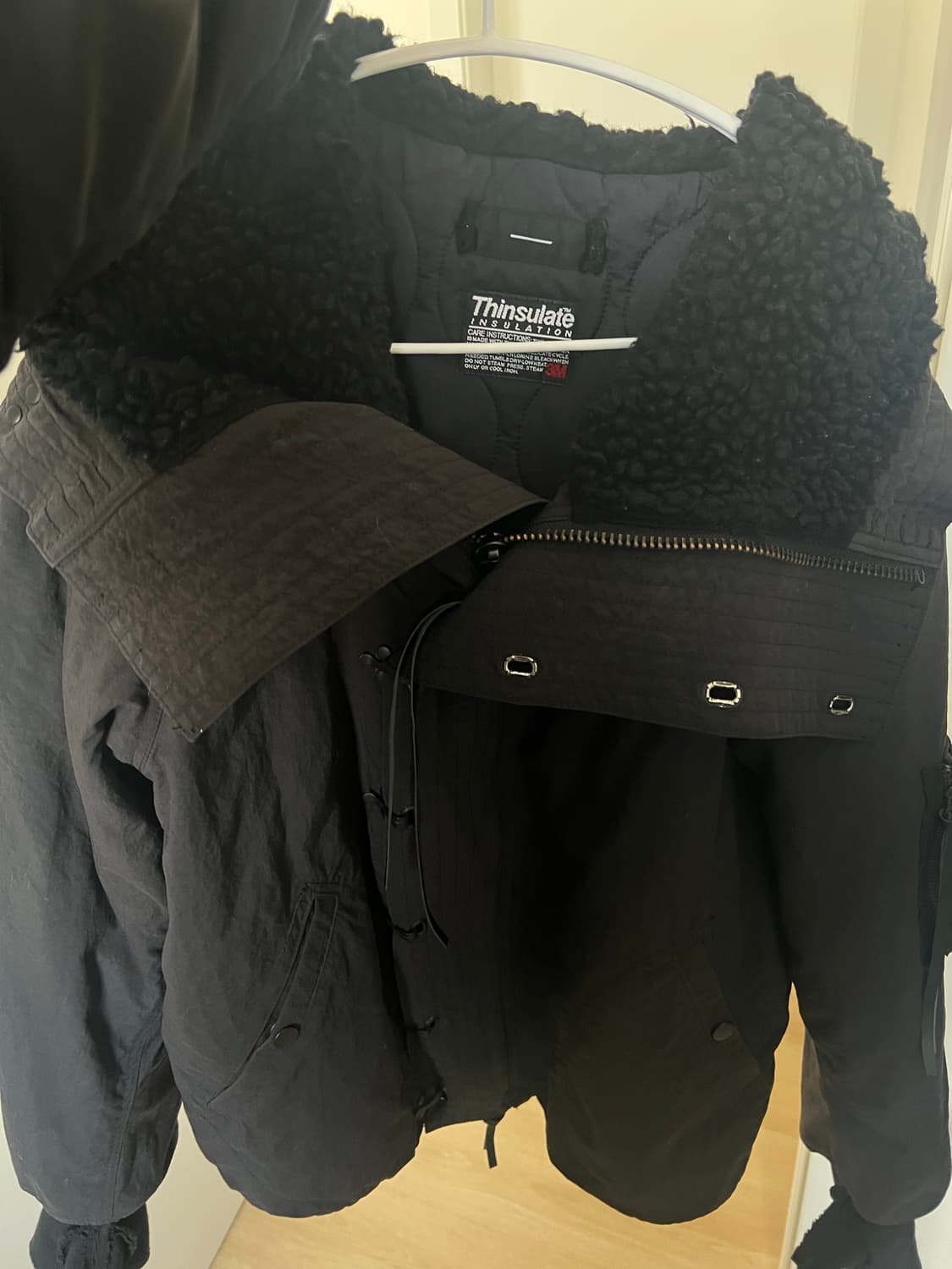 MINUS 플라이트 후드 봄버 2size 상품이미지10