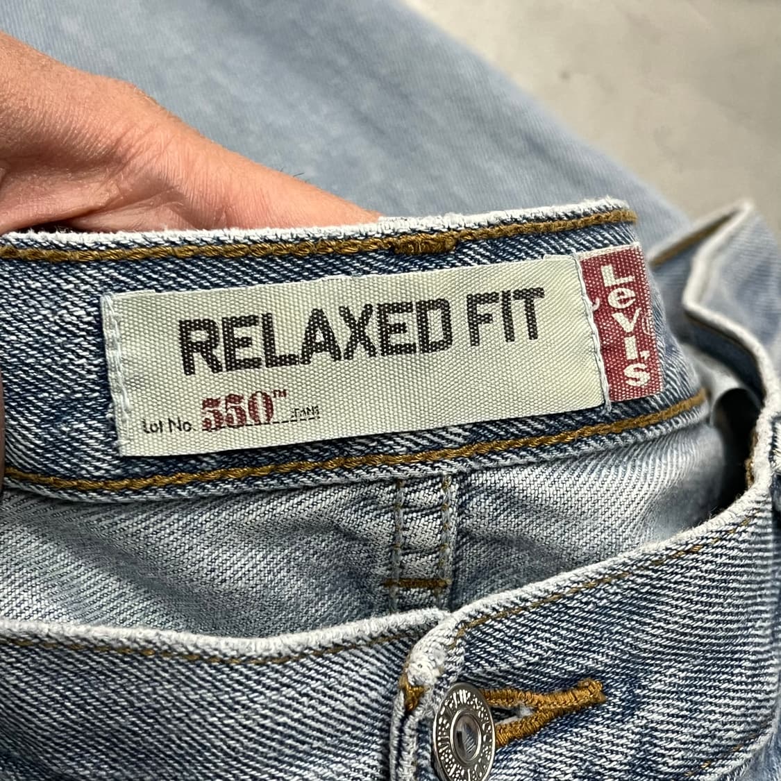  리바이스 550 데님팬츠 y15484 상품이미지7