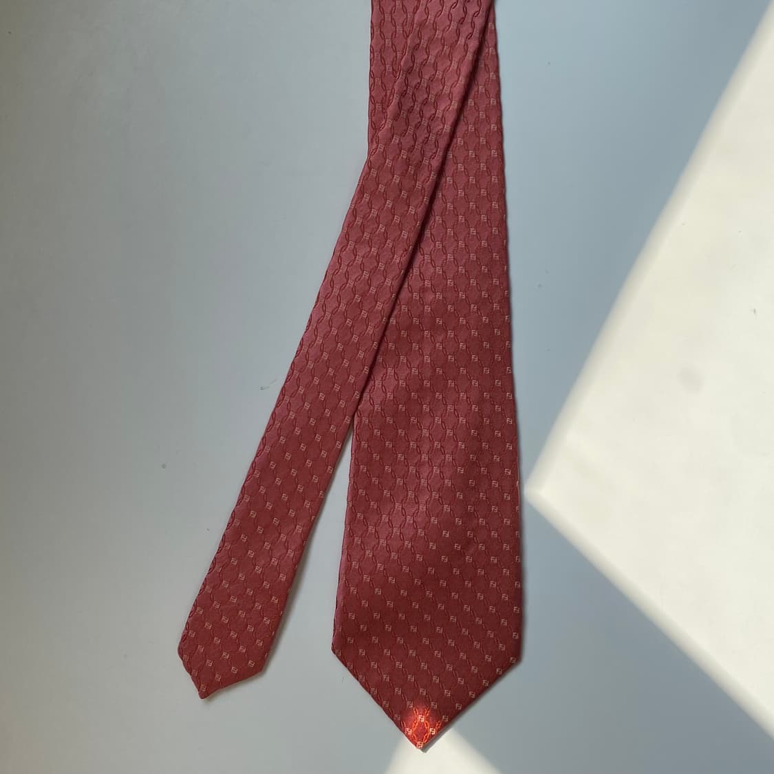 펜디 (FENDI) 신형라벨 모노그램 명품 정품 넥타이 상품이미지6