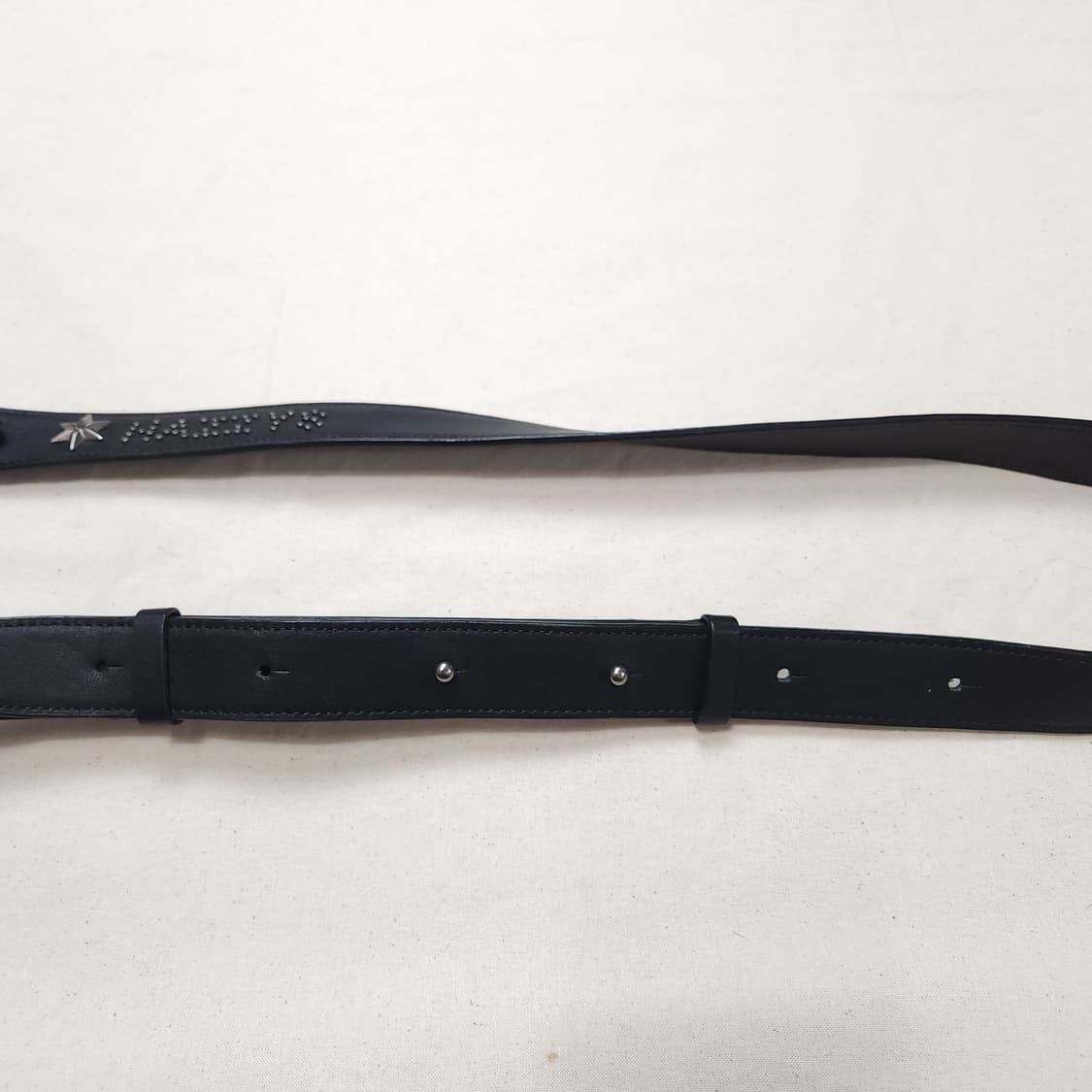 [OS] 헤지스 블랙 레더 숄더백 상품이미지7