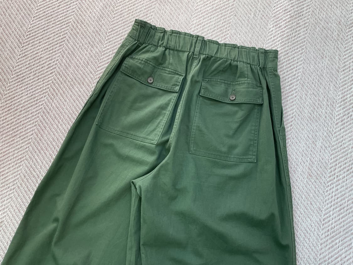 빈티지 퍼티그 밀리터리 리넨팬츠  J04148 상품이미지3
