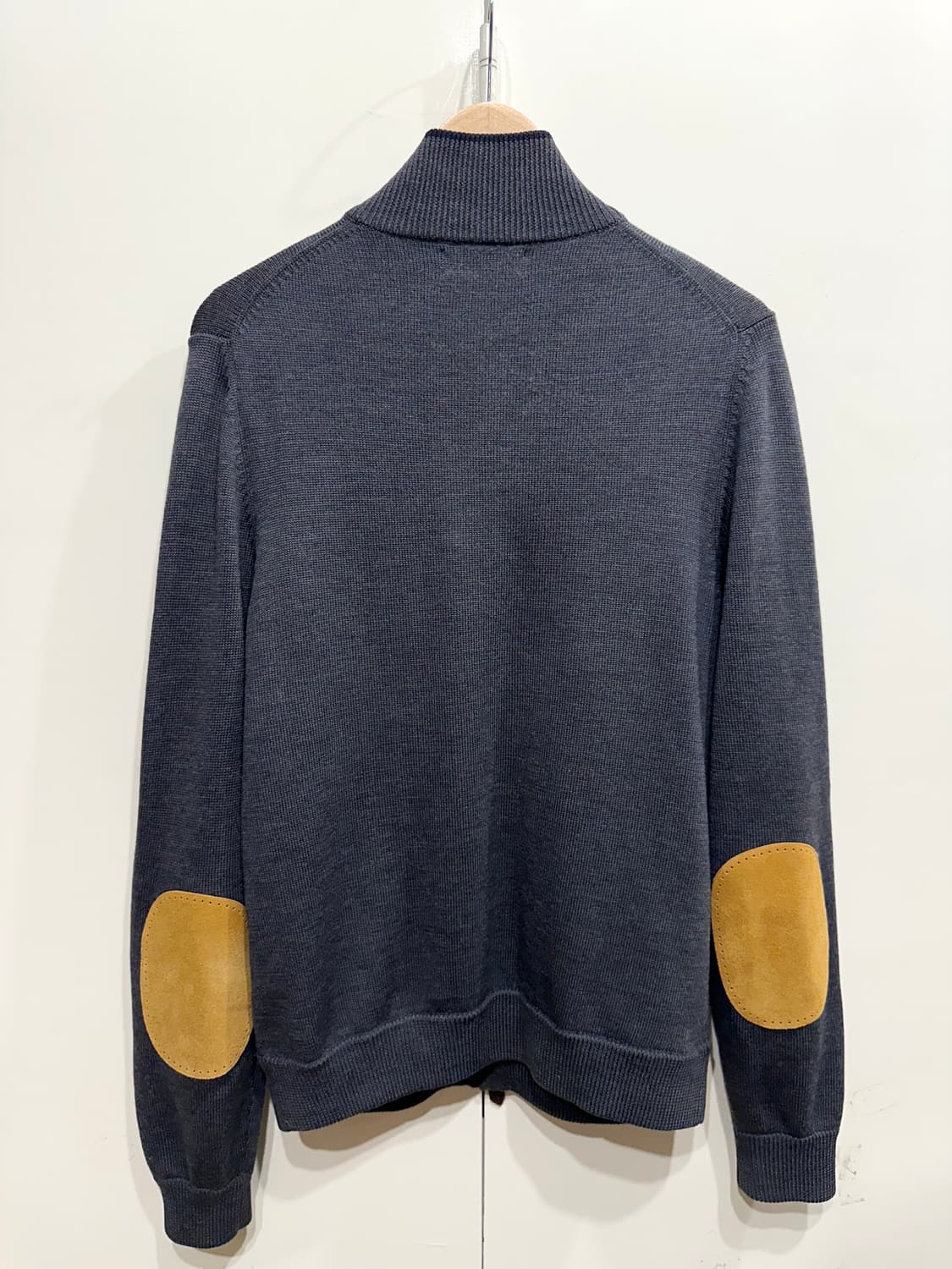 브룩스 브라더스 엘보 패치 니트 집업 상품이미지3