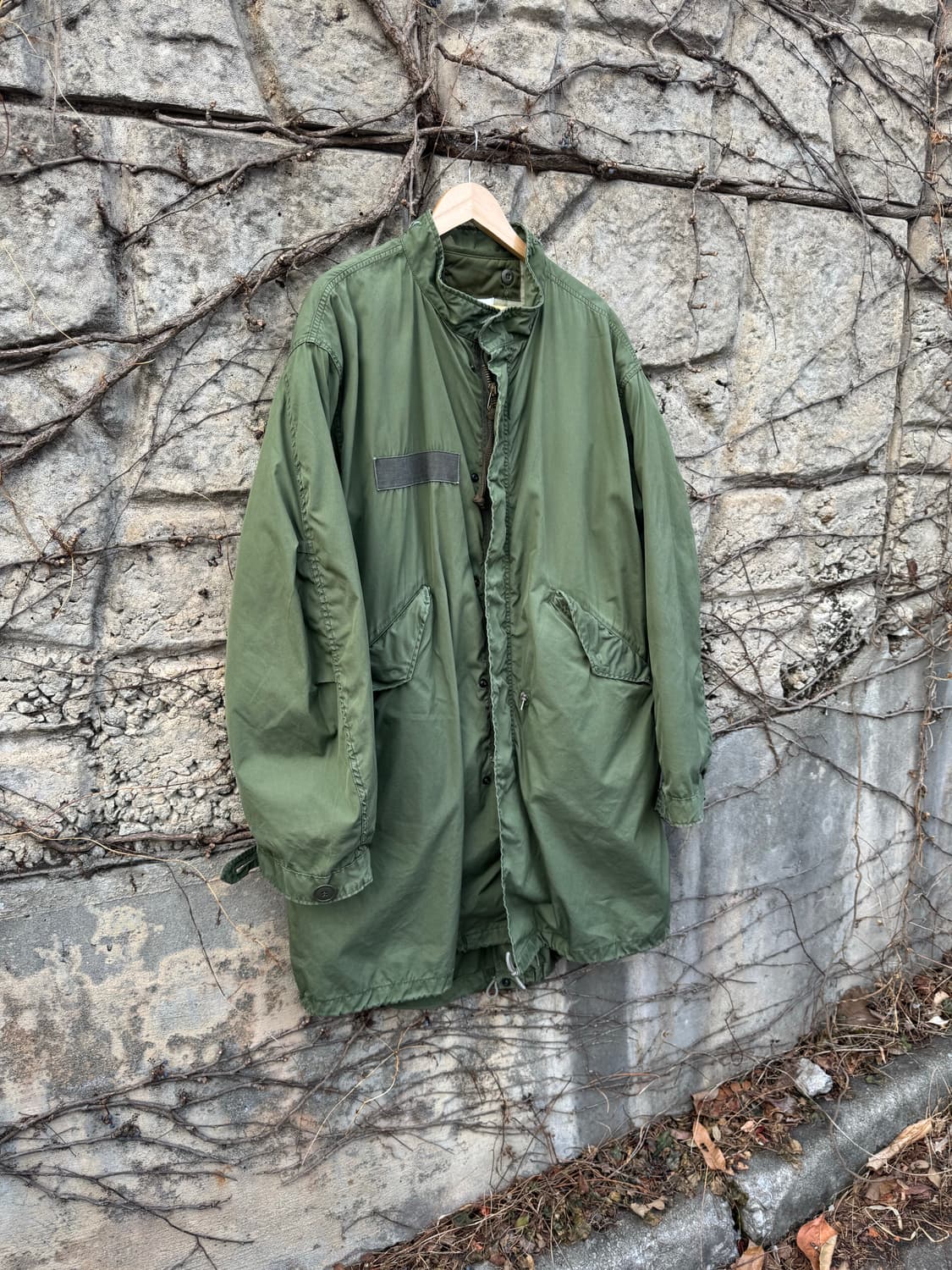 미군 오리지널 m65 피시테일 파카 내피 후드 풀세트  상품이미지3
