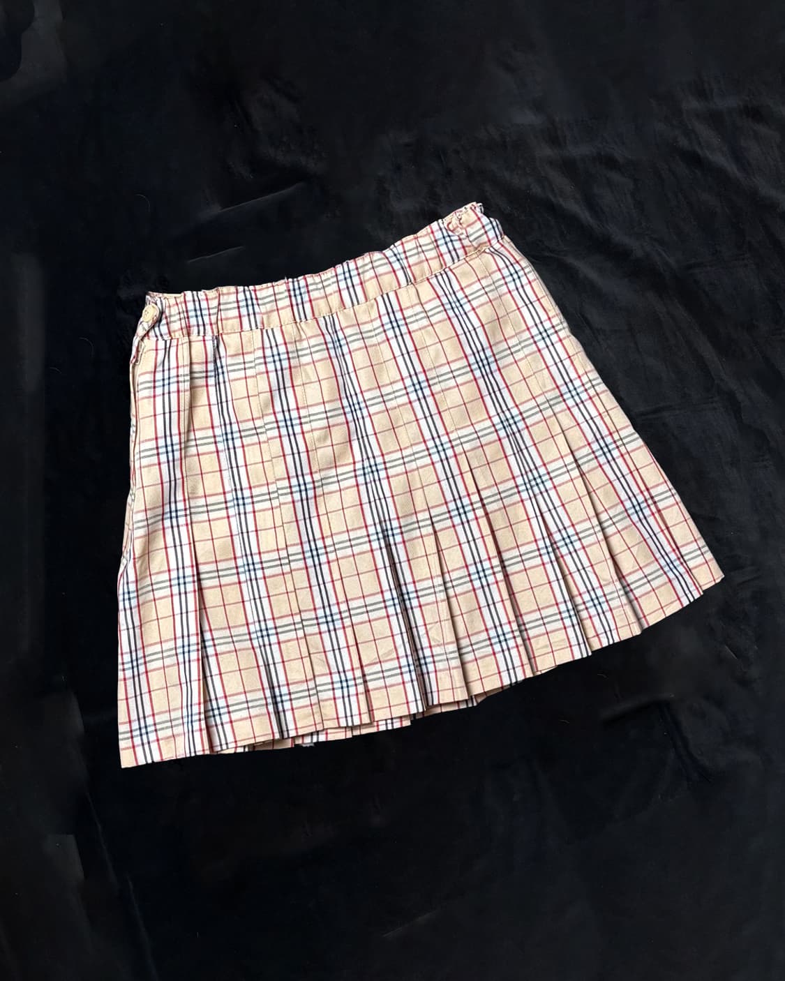 일본빈티지 BROWNY STANDARD 체크 스커트 상품이미지2