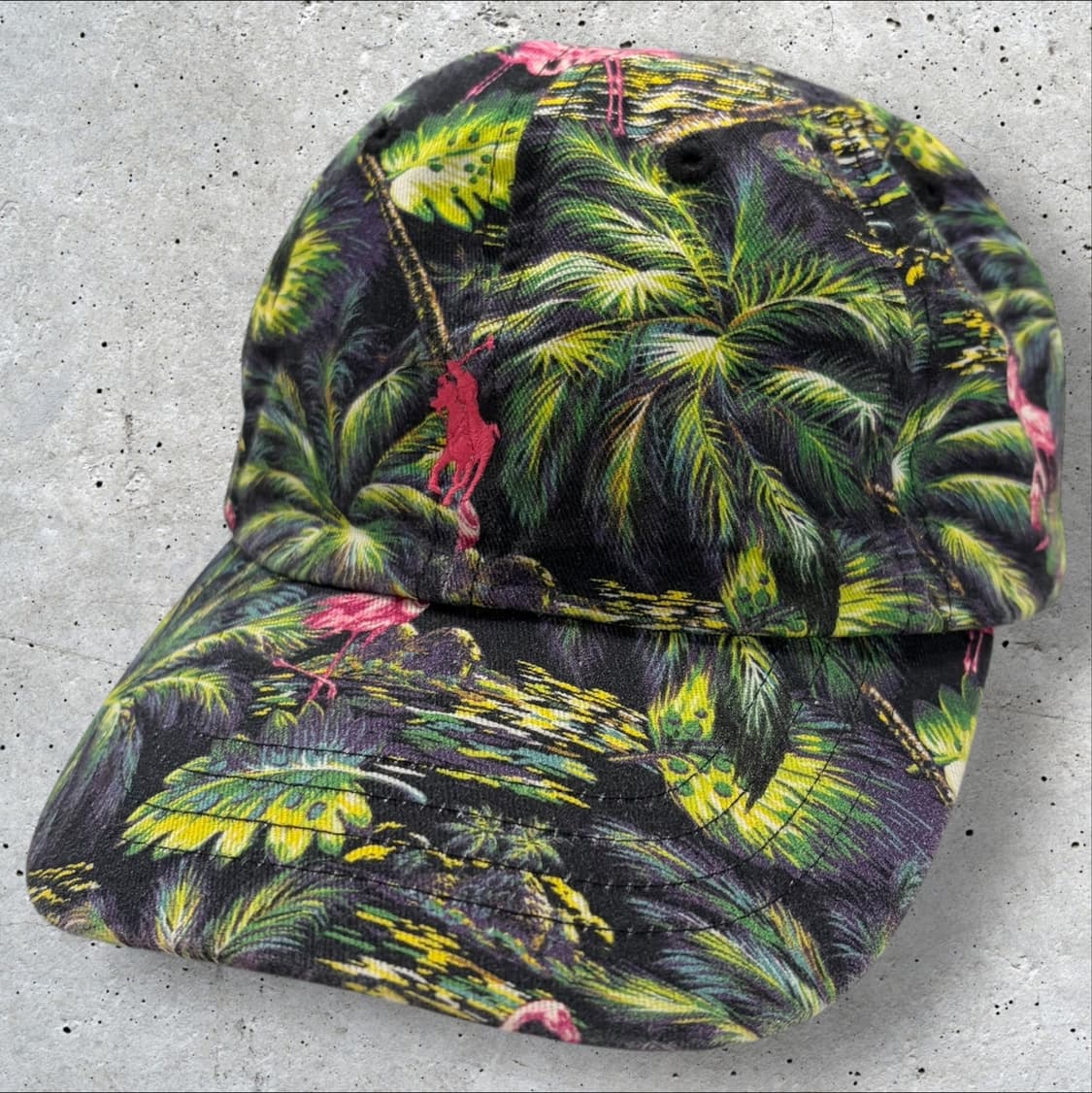 [59cm] 폴로 랄프로렌 야자수 플라밍고 볼캡 상품이미지1