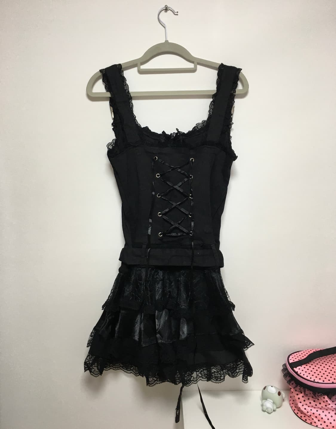 acdc rag 고딕 원피스 고스 로리 펑크 상품이미지2