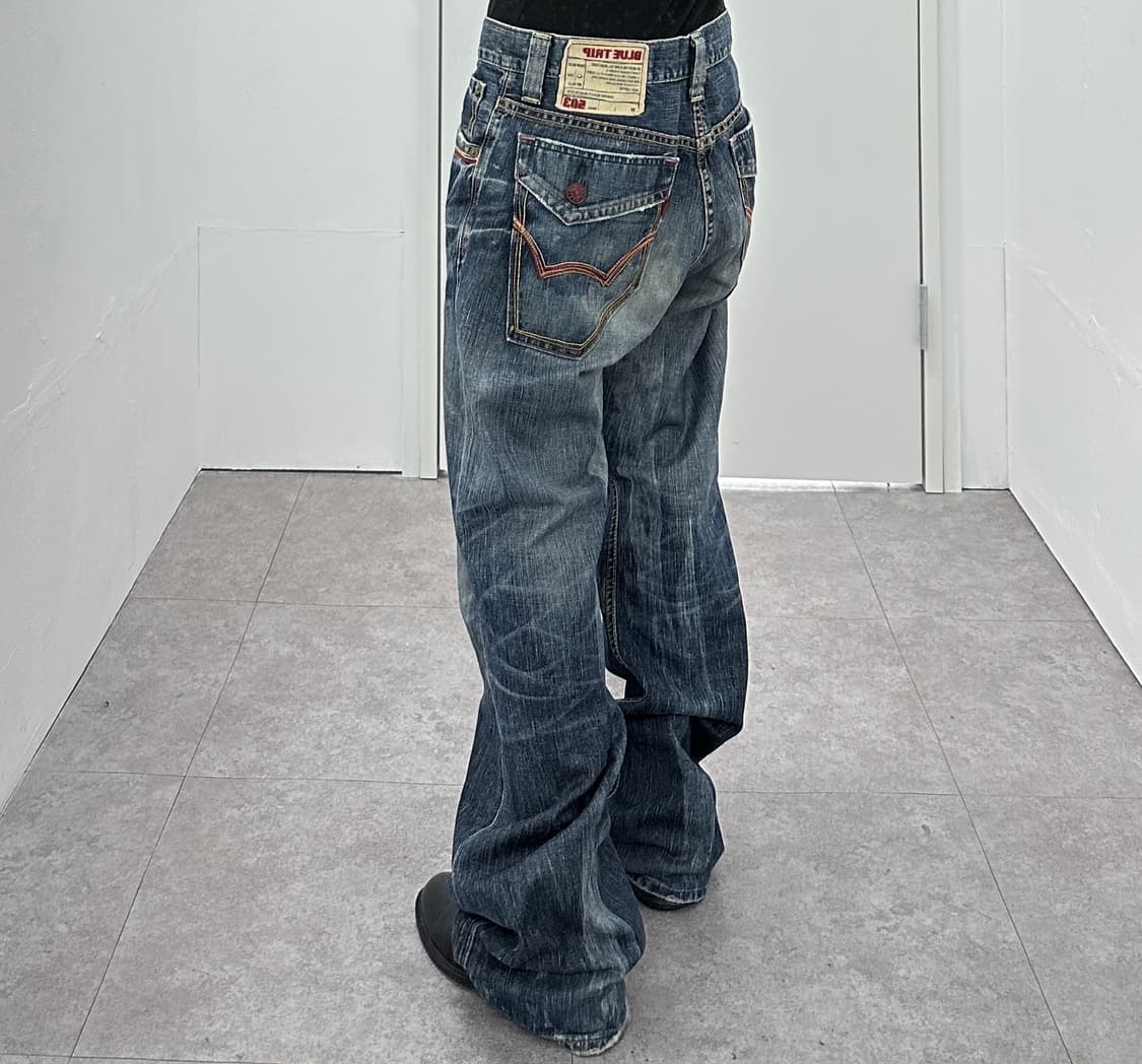 Edwin Blue Trip 503 Flare Denim 상품이미지1