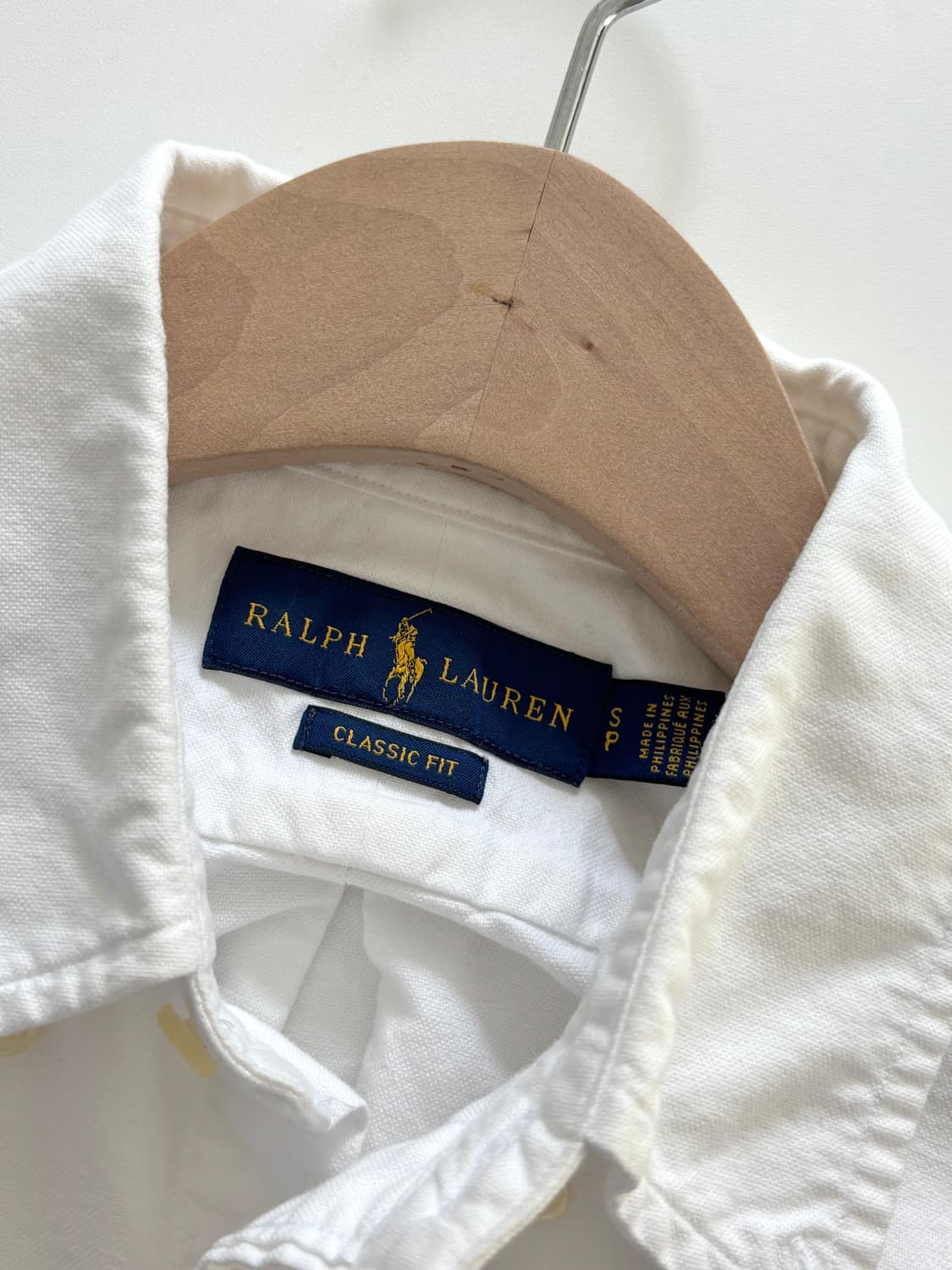 Polo 폴로 랄프로렌 신형 화이트 컬러 클래식핏 옥스포드 셔츠 상품이미지4