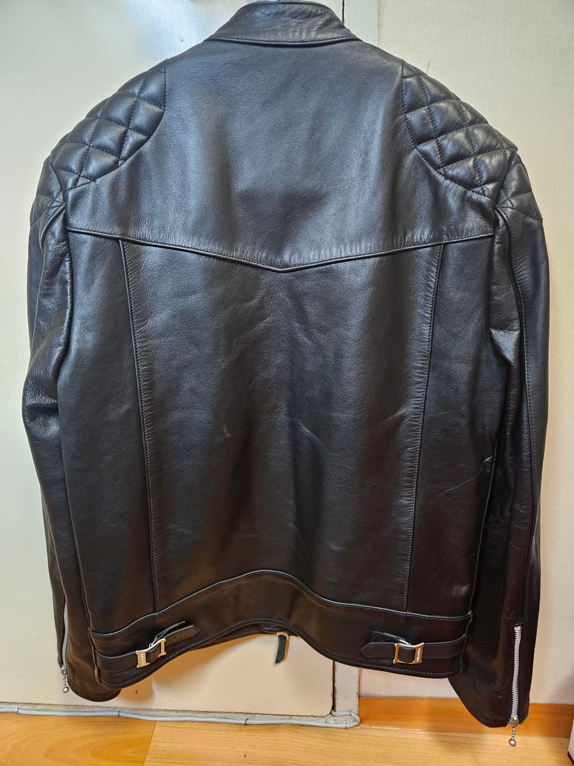 95 M) 디아프바인 Psycle 모터사이클 가죽자켓 상품이미지2