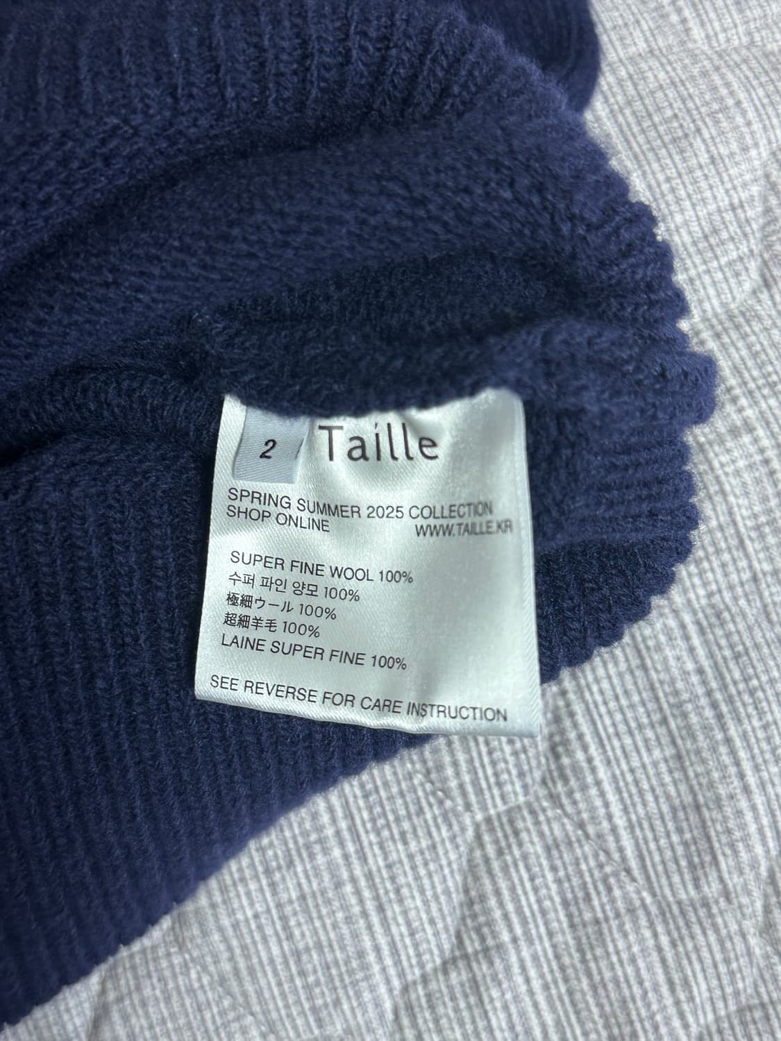 타일레 v넥 니트 상품이미지5