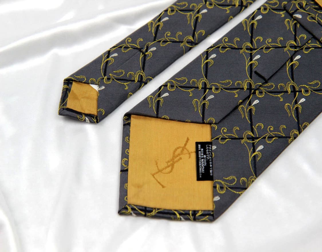 입생로랑 9cm A+등급 남자 명품 넥타이 상품이미지4