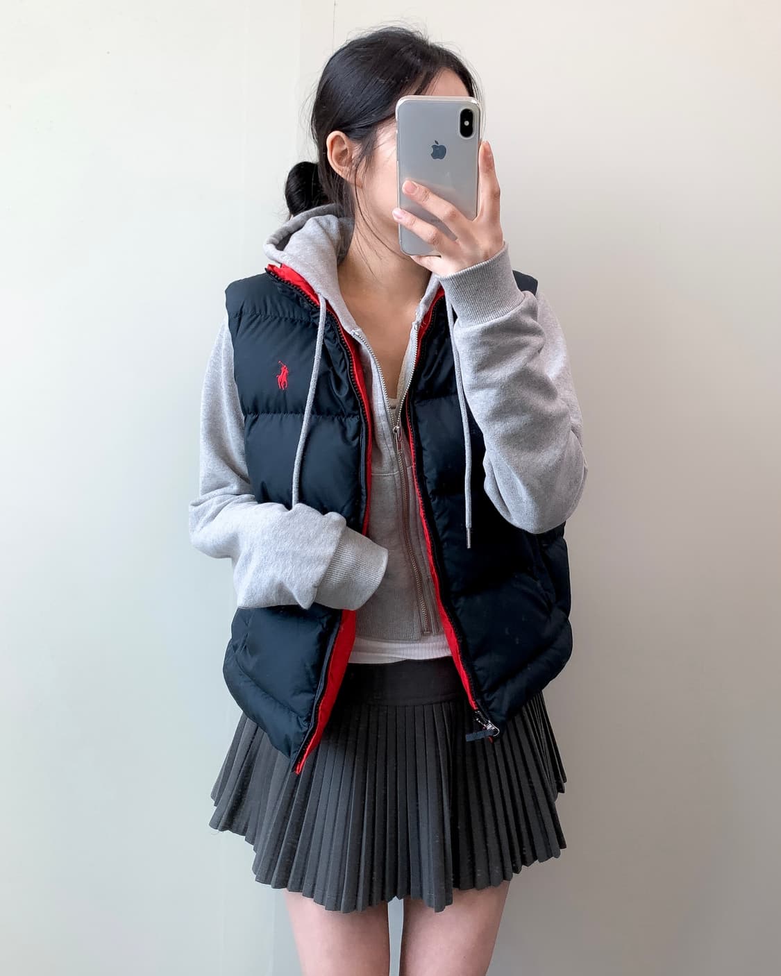 폴로 패딩 조끼 상품이미지2