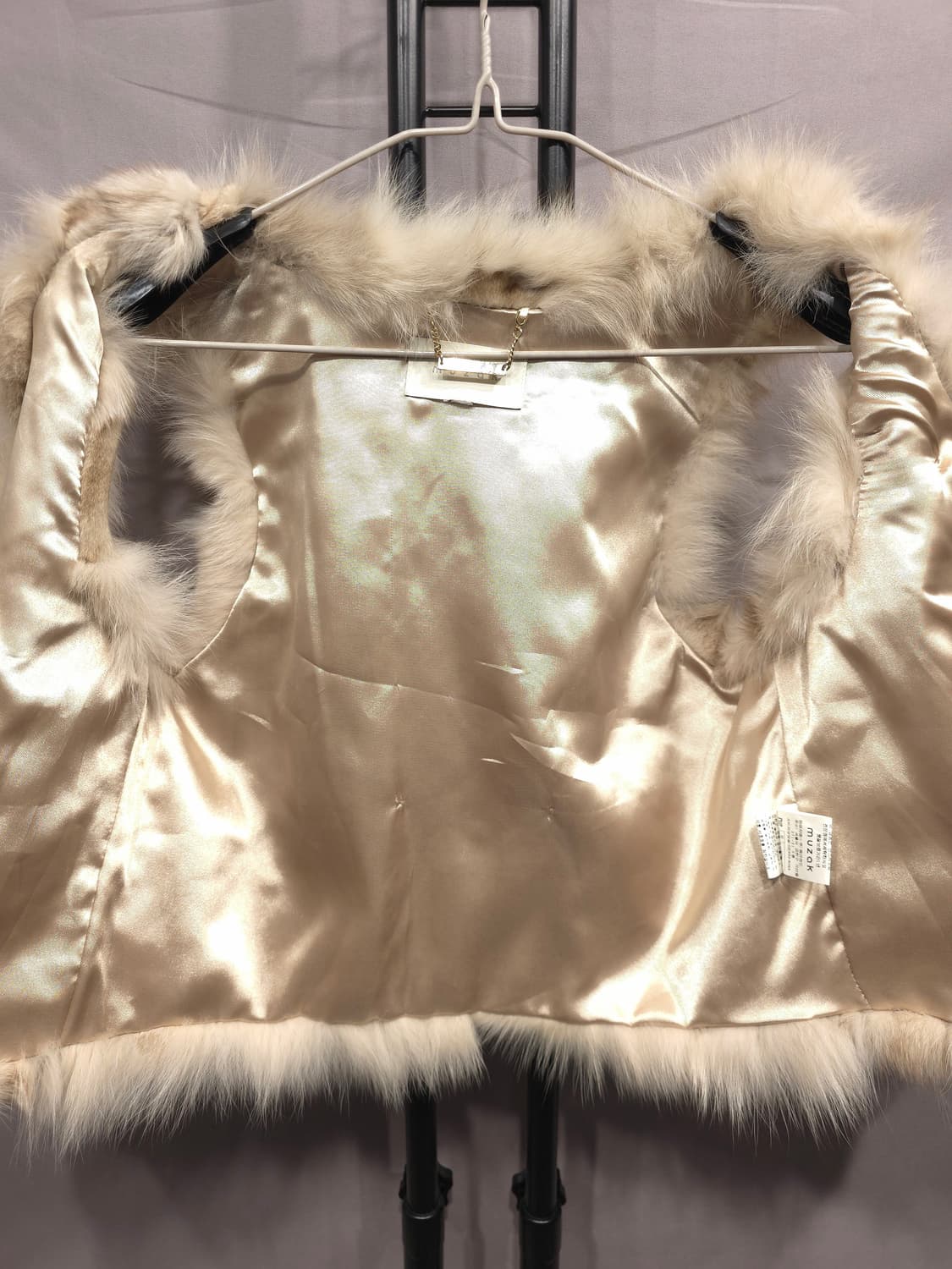 무자크 여우털 베스트 85 상품이미지2