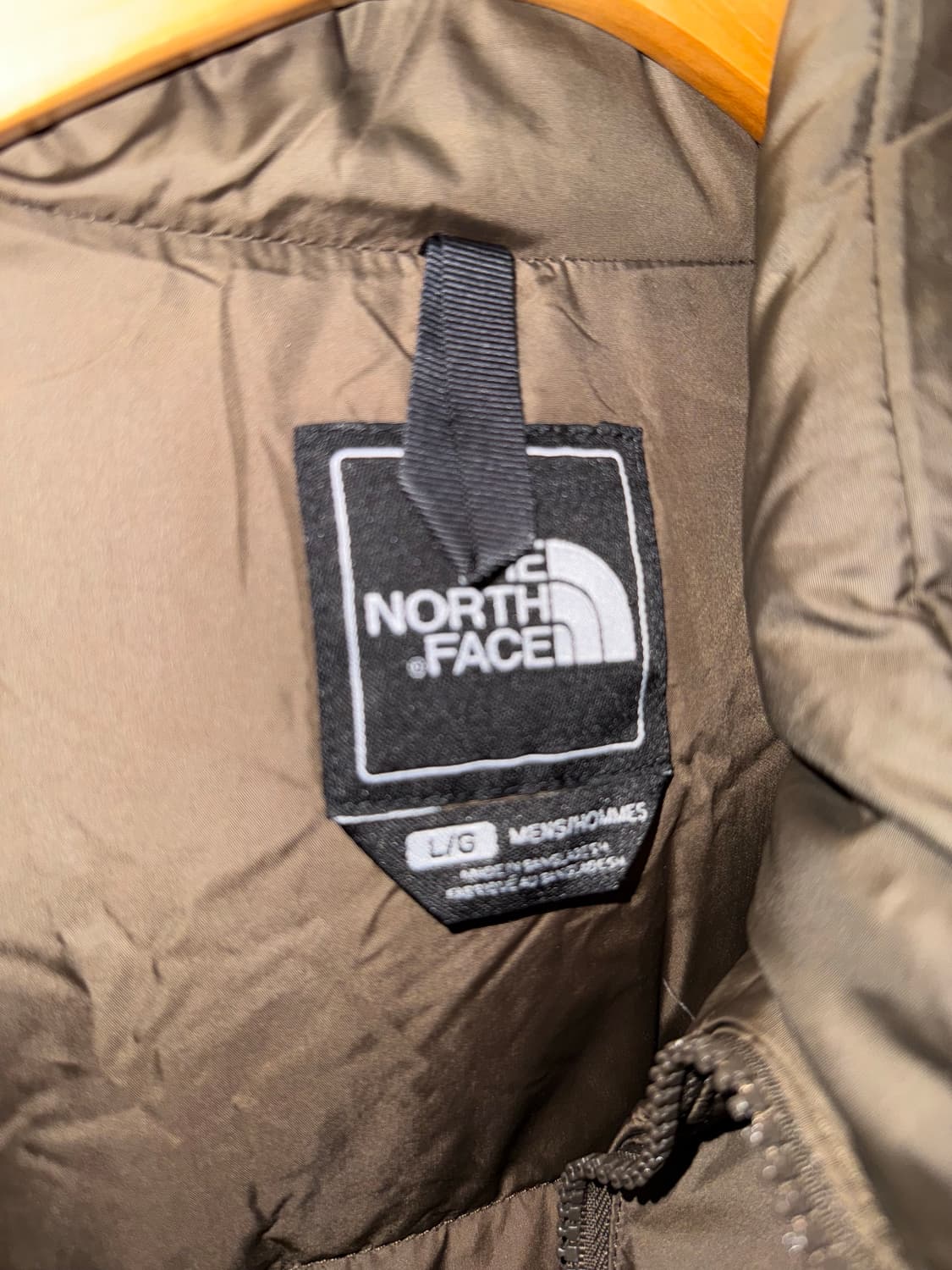 노스페이스 700 눕시 무광 브라운 패딩 B28 상품이미지7