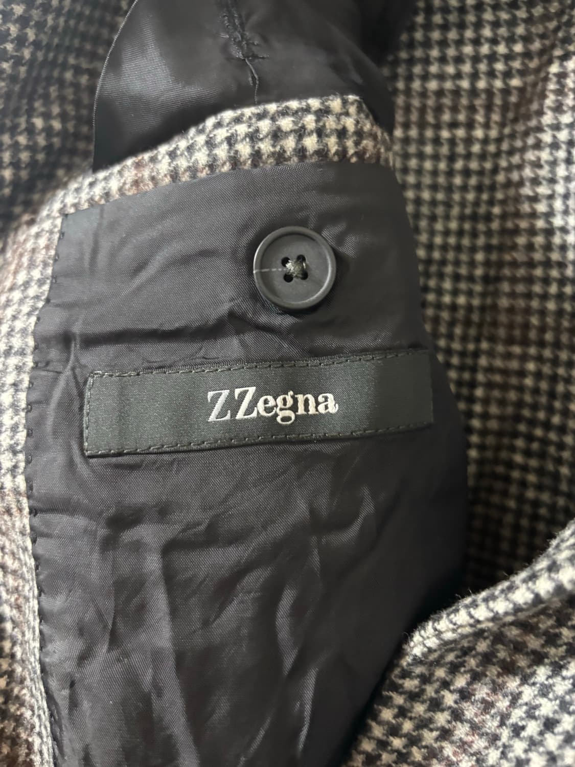 에르메네질도 제냐 체크무늬 남성 블레이저 상품이미지4