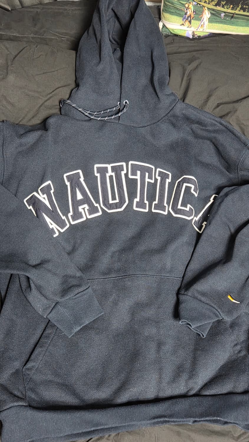 노티카 재팬 jp 아치 로고 후드 라지 사이즈 상품이미지3