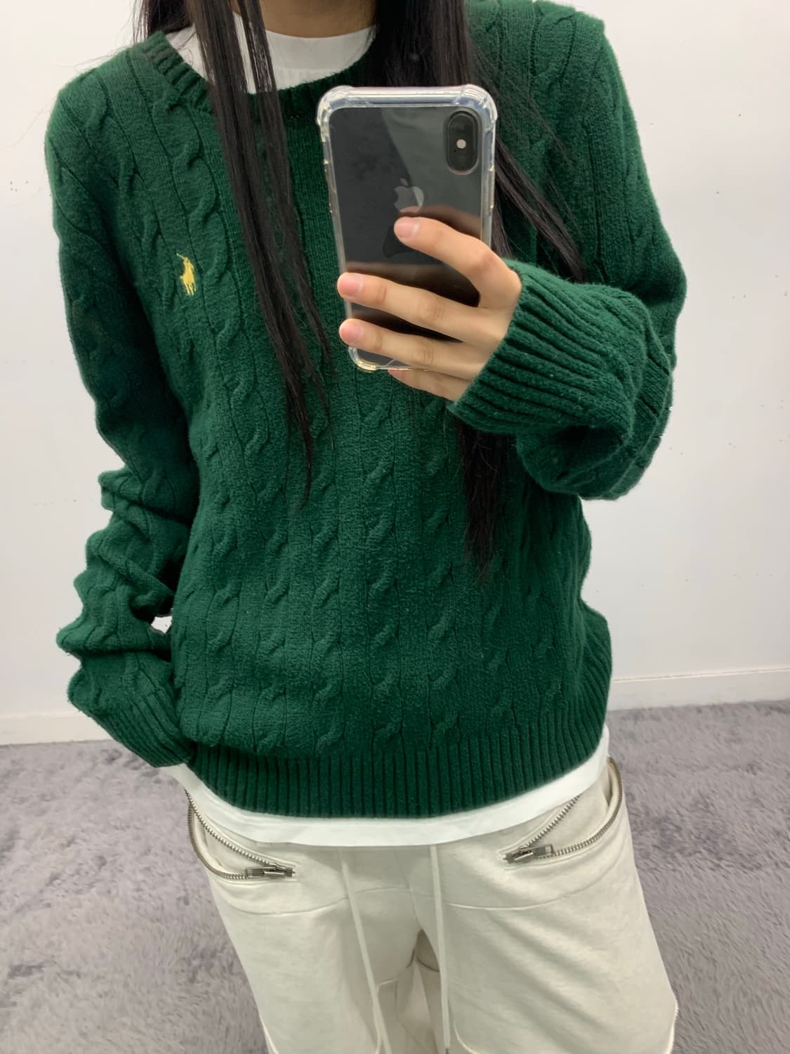 폴로 랄프로렌 케이블 니트 상품이미지1