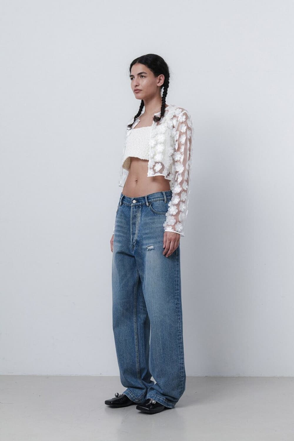 에핑글러 WASHED WIDE DENIM - BLUE 상품이미지3