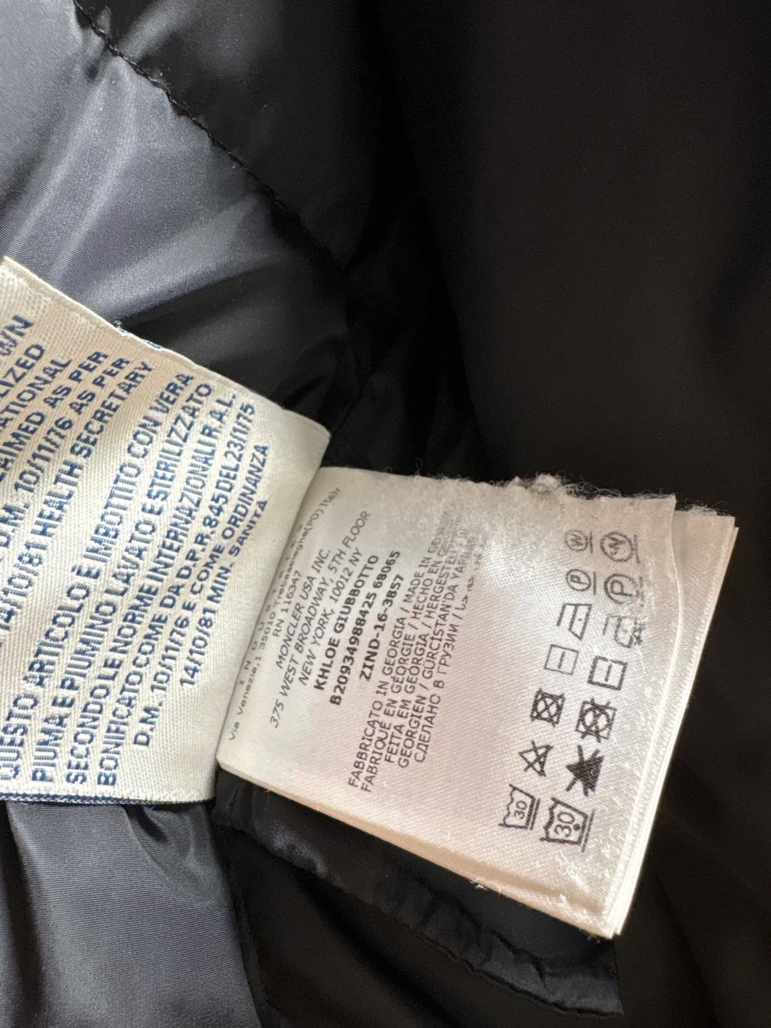 몽클레어 클로에 0사이즈 상품이미지9