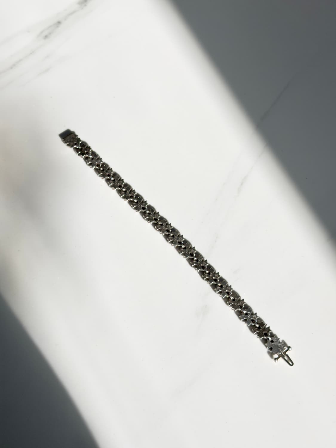 크롬하츠 타이니 E CH 플러스 크로스 풀파베 다이아 팔찌 신세계영수증O 상품이미지2