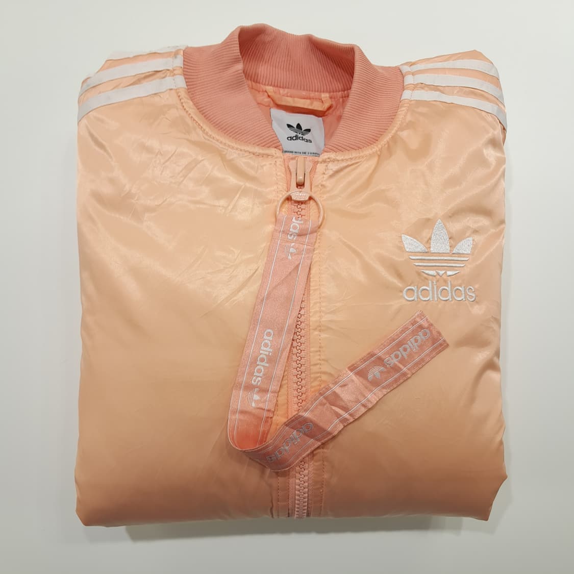 CN892W M 아디다스 오리지널 살몬 핑크 봄버 패딩 상품이미지9