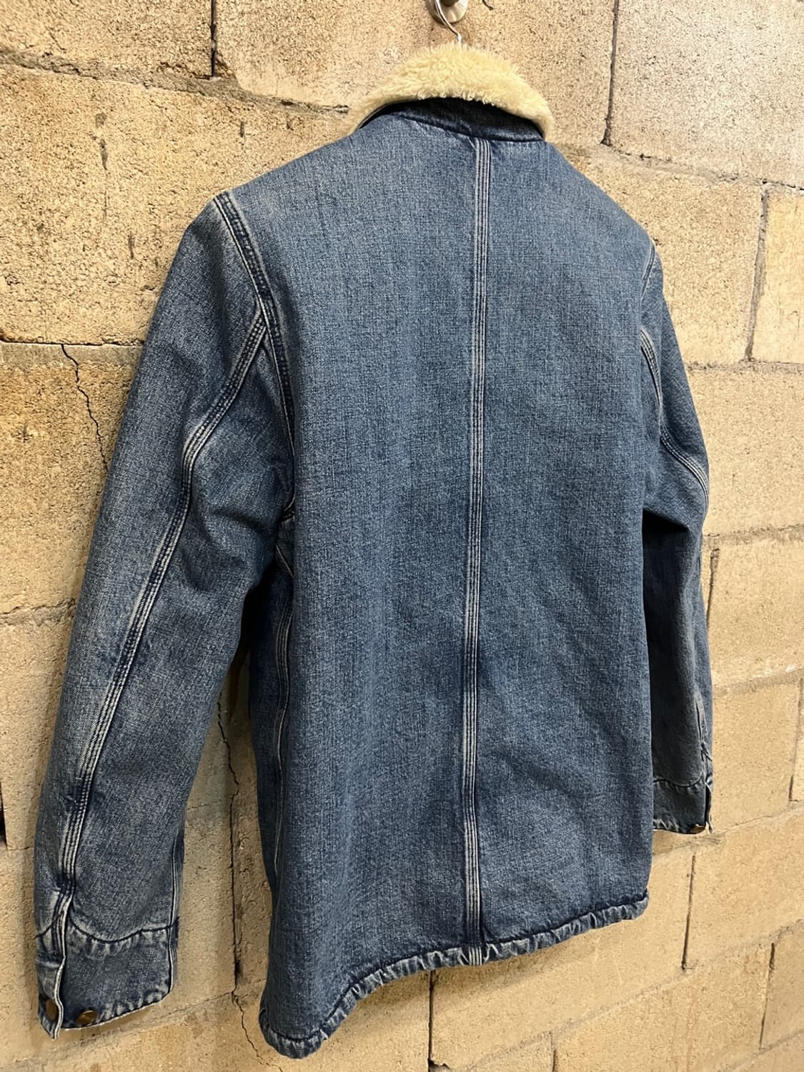 칼하트 쉐르파 피닉스 코트 데님 자켓 상품이미지9