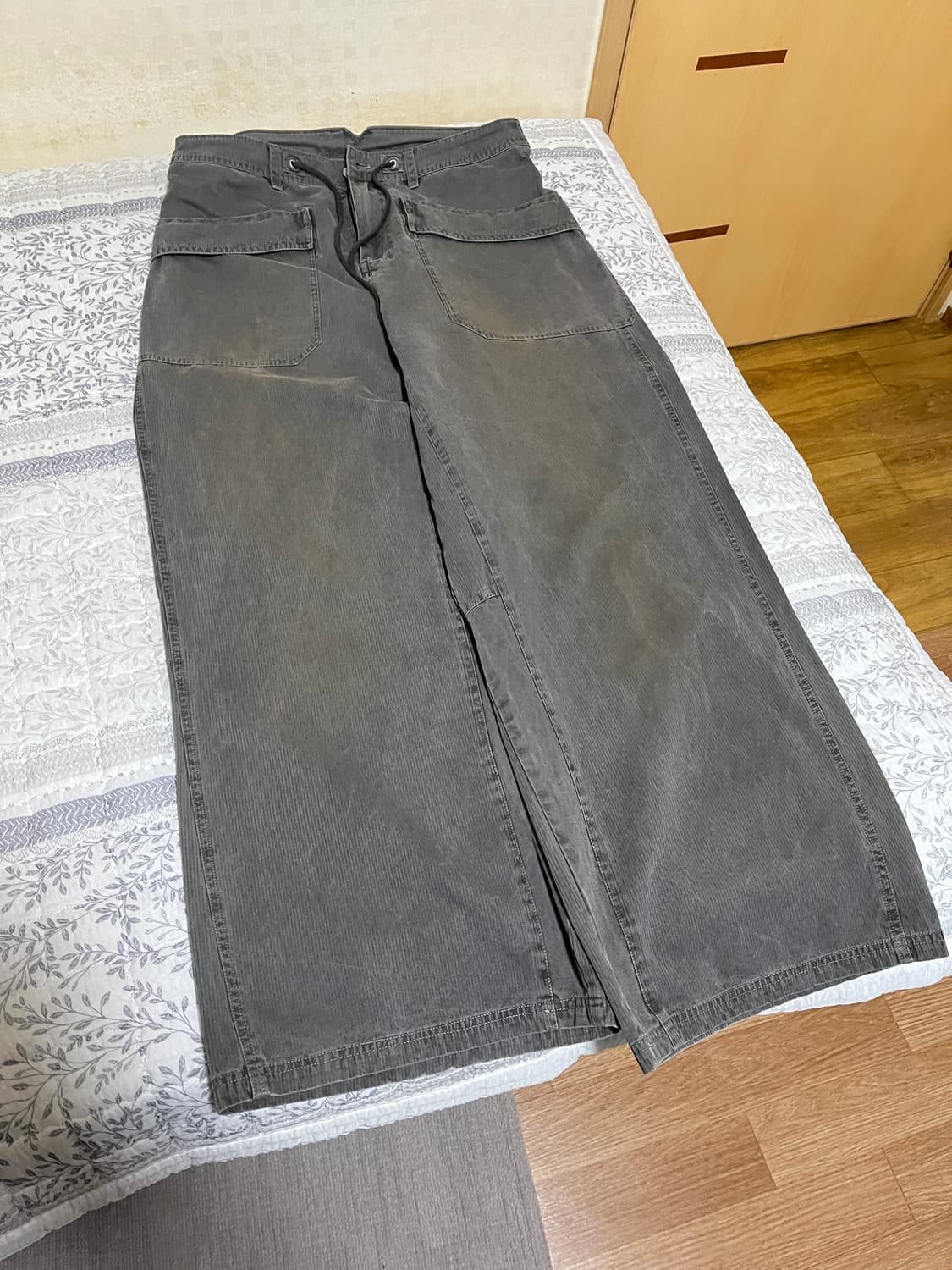 [4] 폴리테루 베이커 파라 팬츠 / Dirty Gray 상품이미지1