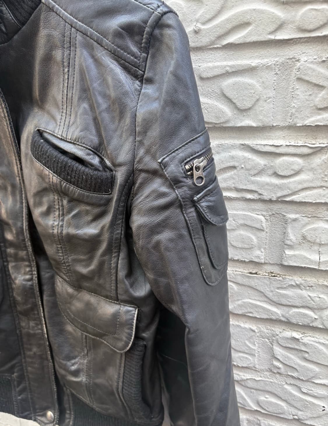 빈티지 가죽자켓 상품이미지2