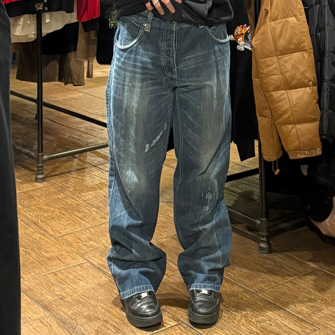 [HI] VTG 데님 힙합 팬츠 상품이미지1