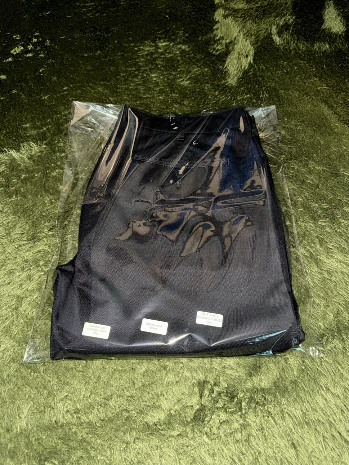 [XL] 유나이티드 애로우즈 GLR 포켓 치노 팬츠 블랙 상품이미지10