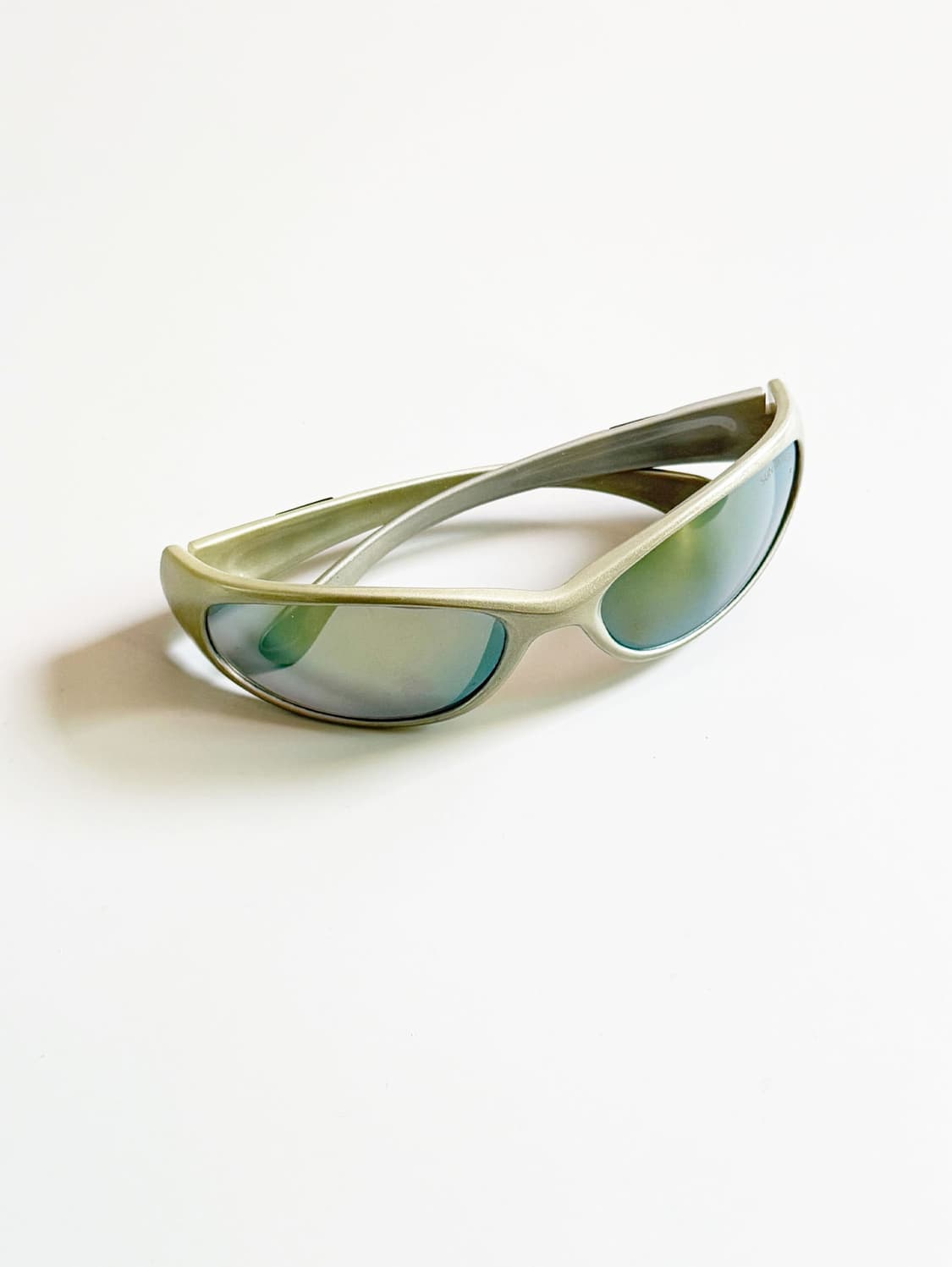 90s SUN WATCH 세미랩 펄 올리브 프레임 빈티지 선글라스 상품이미지1