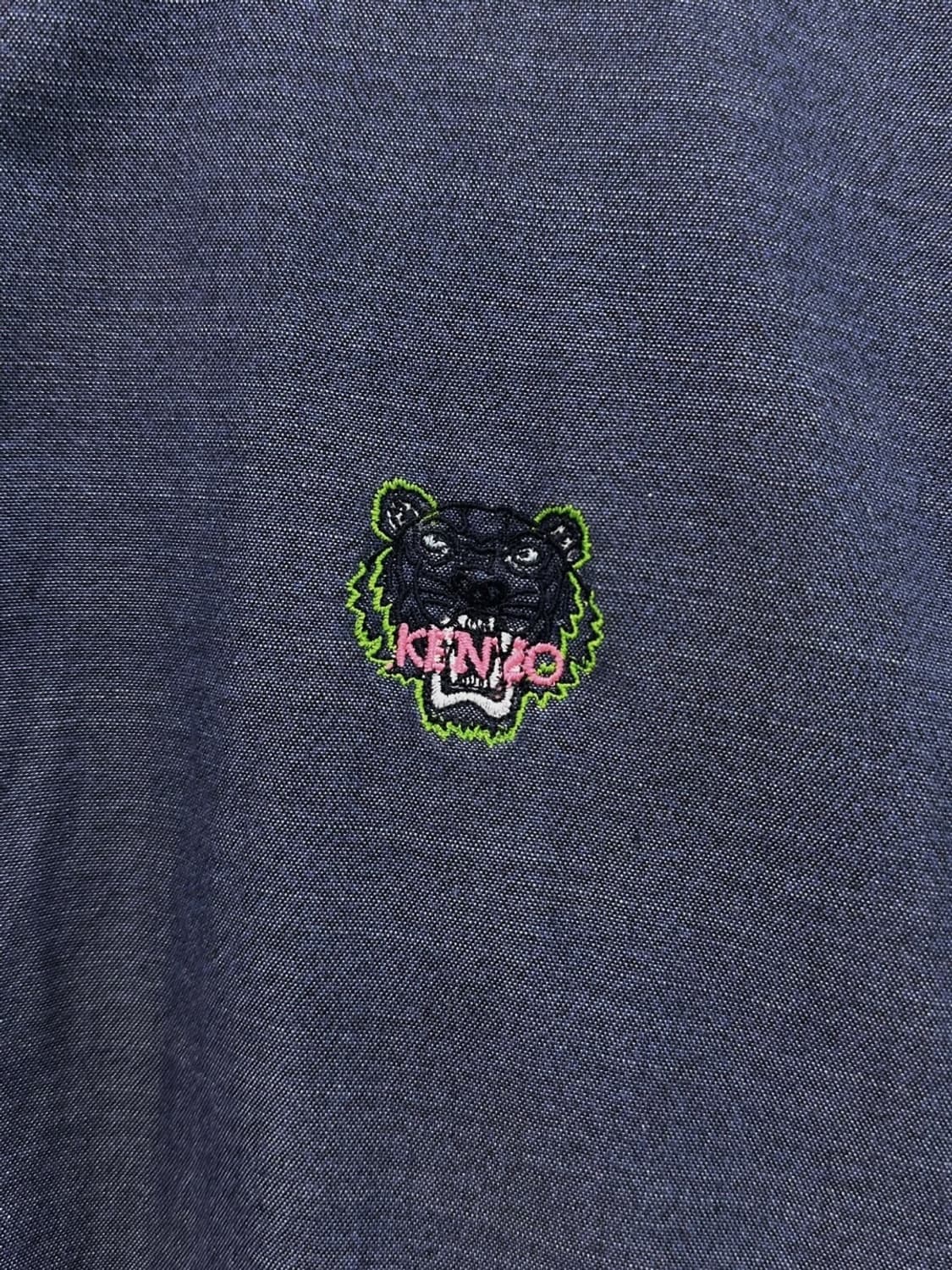 겐조 샴브레이 셔츠 (L) 상품이미지4