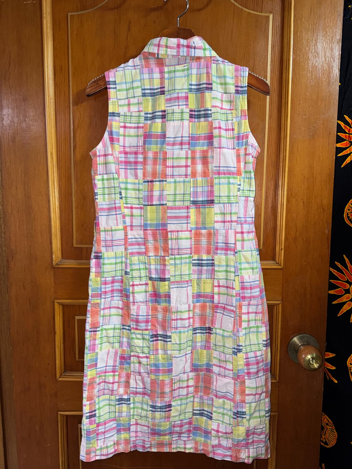 BROOKS BROTHERS 파스텔 패치워크 셔츠 원피스 상품이미지6