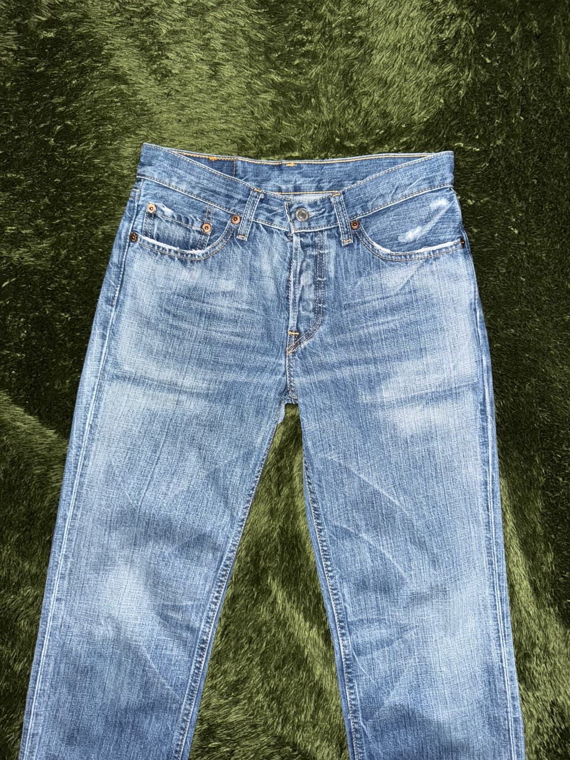 [W28/L31] 00s 리바이스 재팬 오리지널 빈티지 워싱 데님 팬츠 상품이미지5