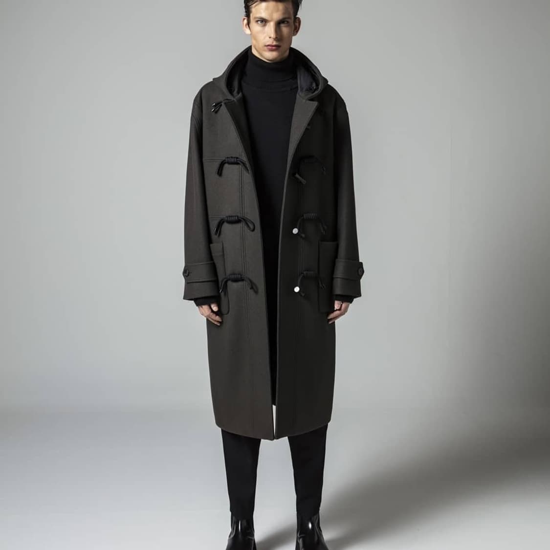 데이몬지져스 더플코트 카키M 상품이미지1