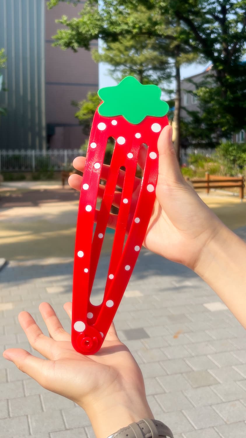 🍓 딸기 대왕핀 상품이미지1