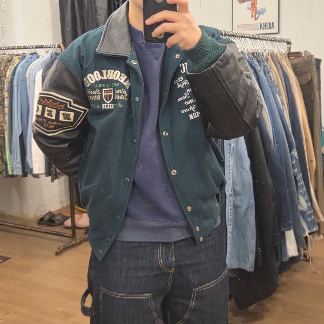 90s 네오블러드 바시티 자켓 상품이미지5